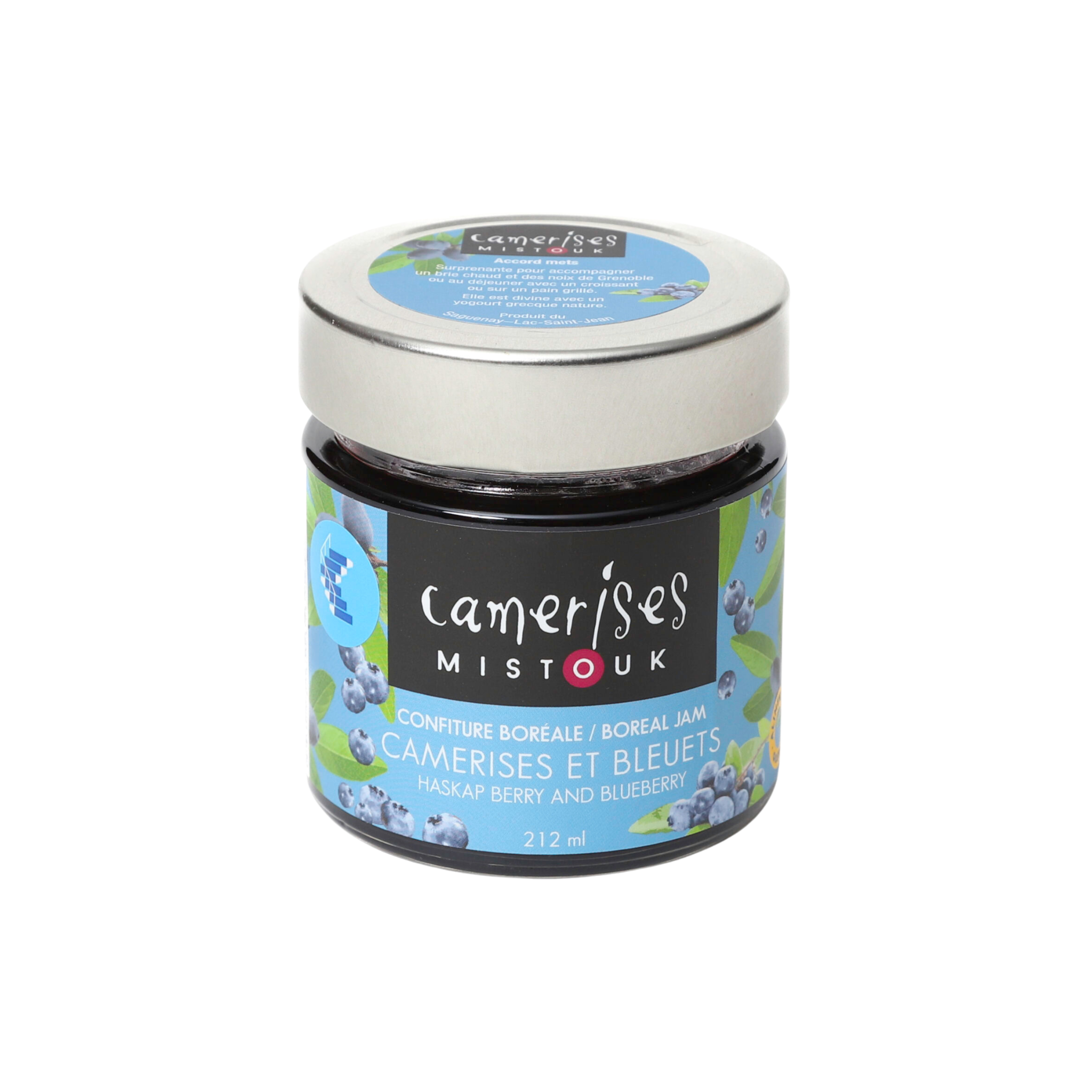 Haskap and blueberry jam 212ml