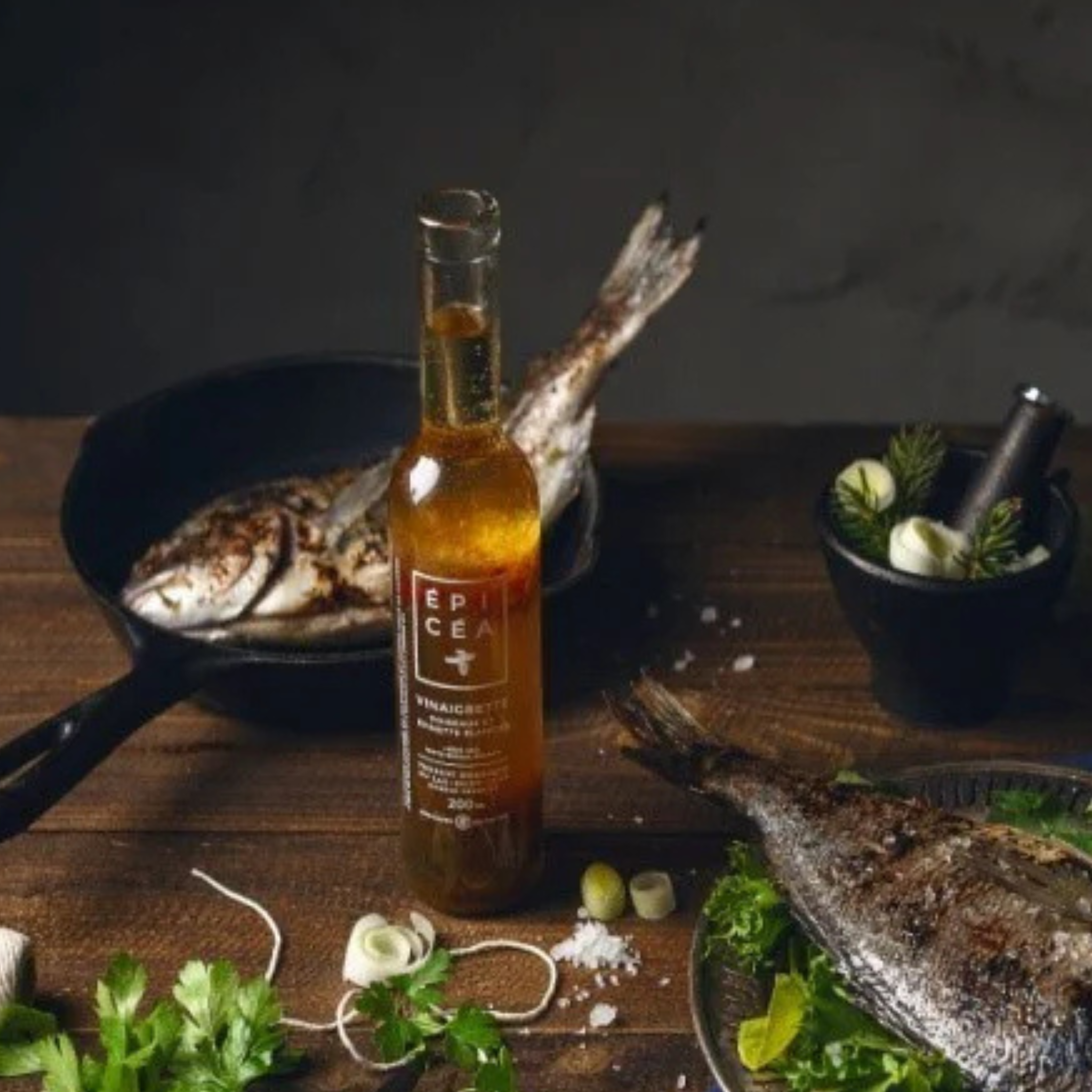 Leek and white spruce vinaigrette 200ml