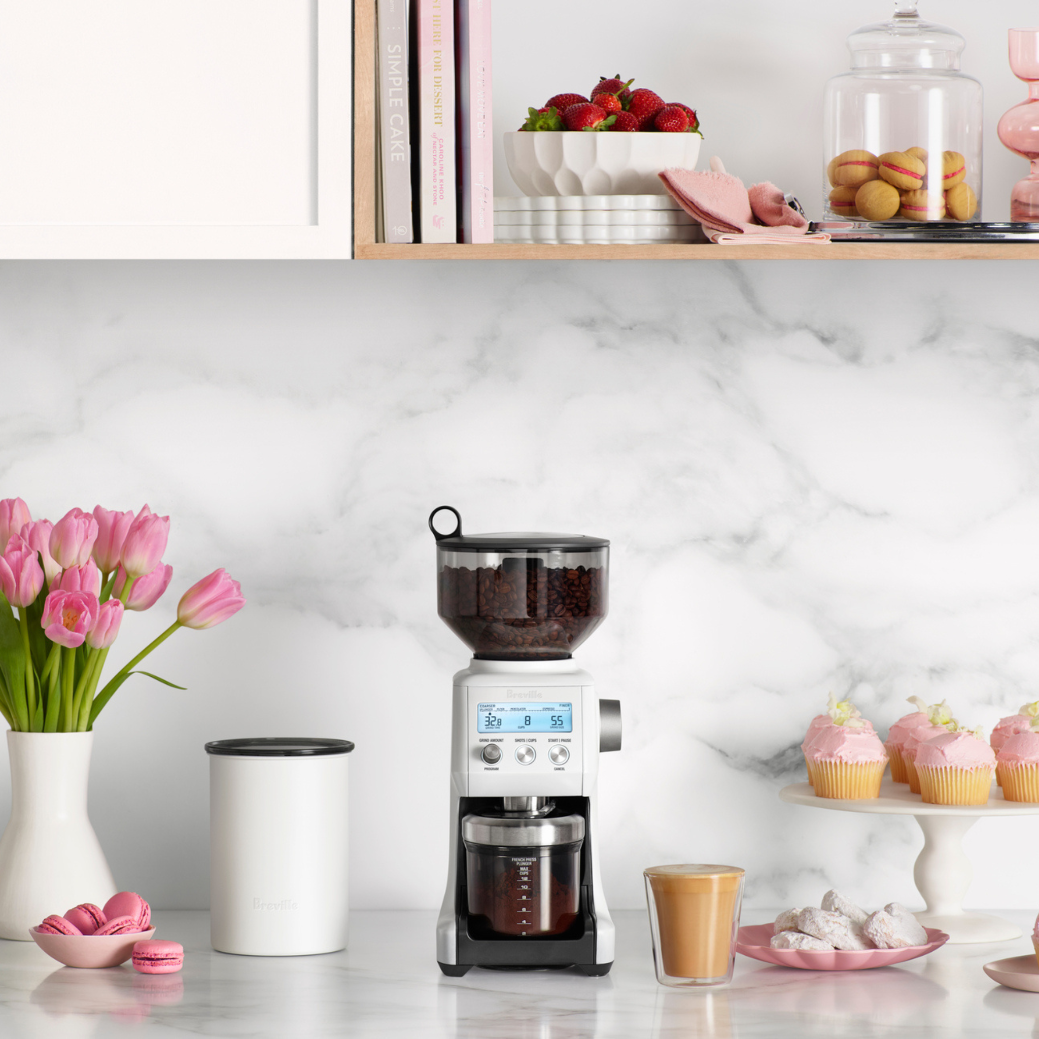 Moulin à café Smart Grinder Pro Sel de mer - Breville