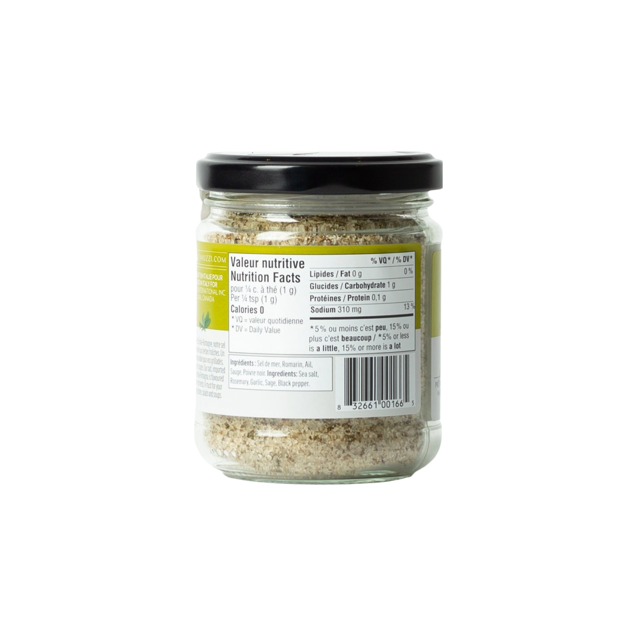 Sel de mer aux herbes fraîches 200 g - Favuzzi