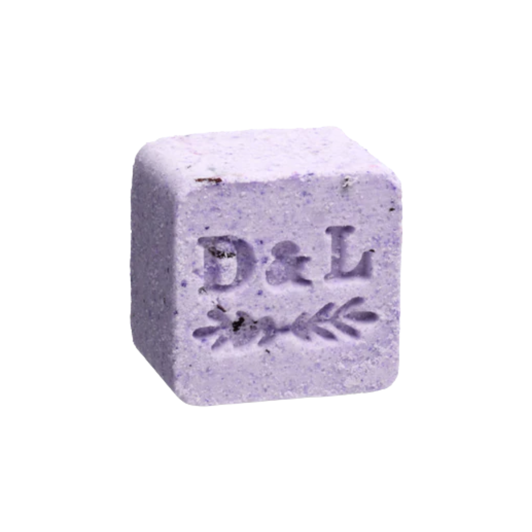Cube de bain effervescent Lavande et hibiscus - Dot & Lil