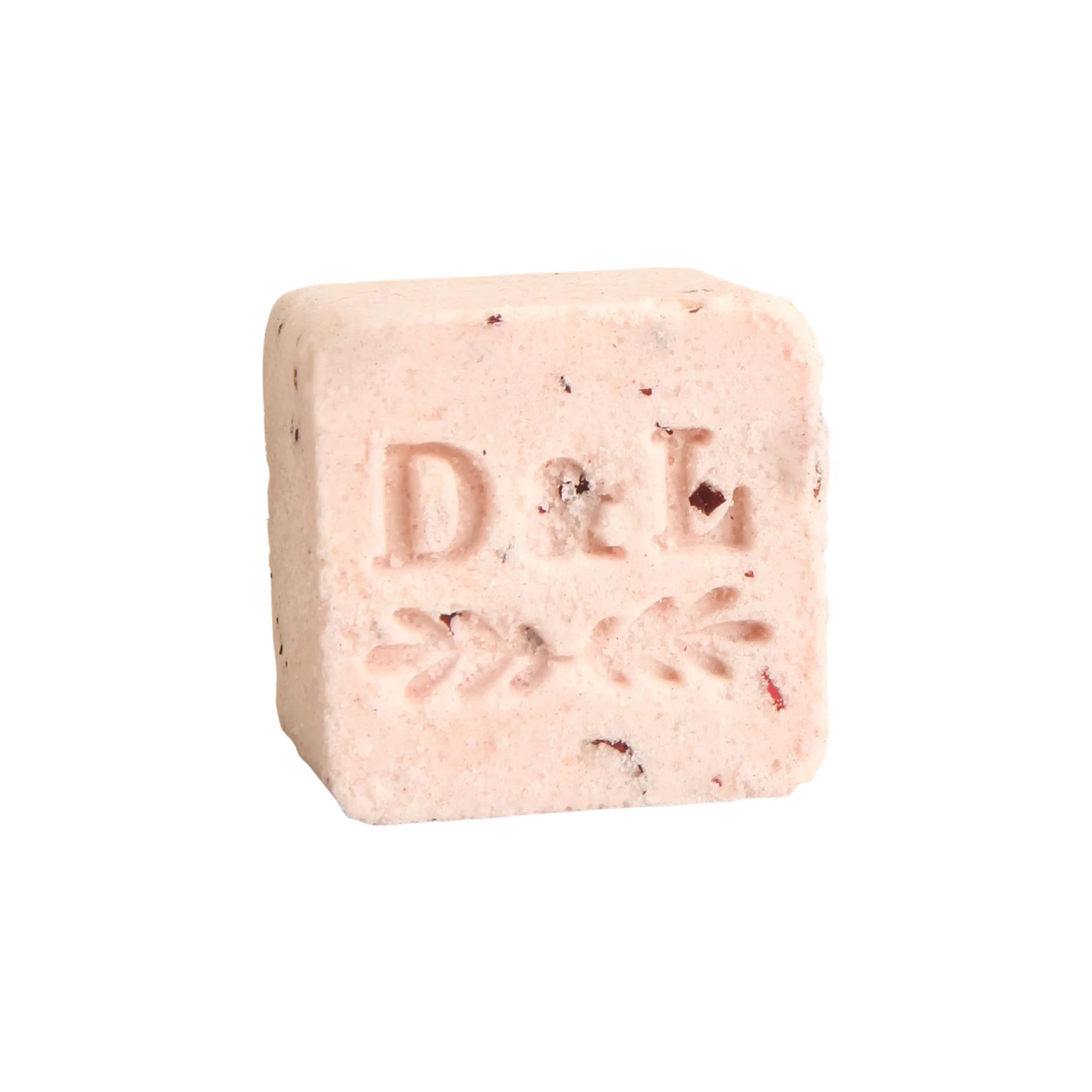 Cube de bain effervescent Pivoine et feuille d’olivier - Dot & Lil