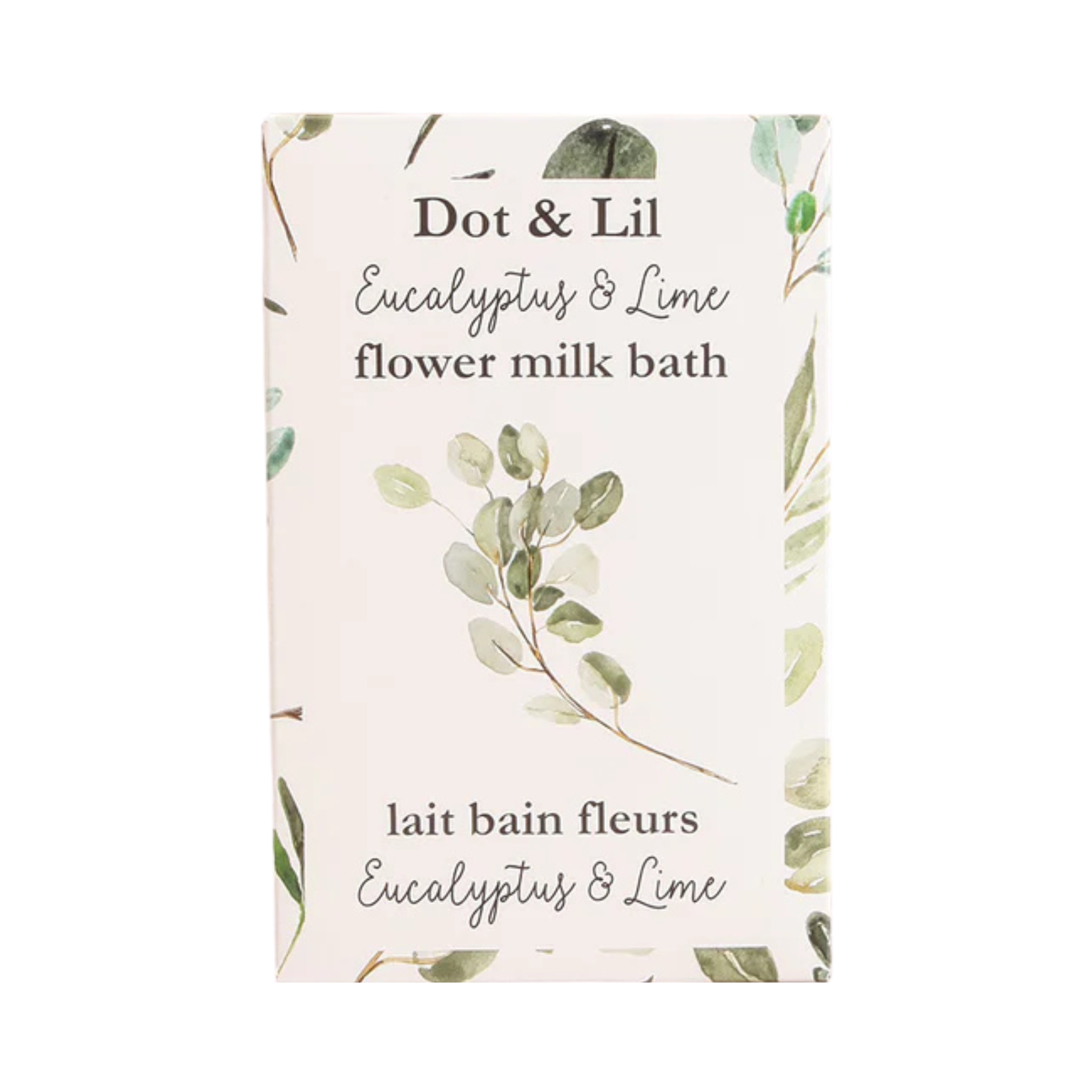 Sachet de lait de bain Eucalyptus & Lime - Dot & Lil