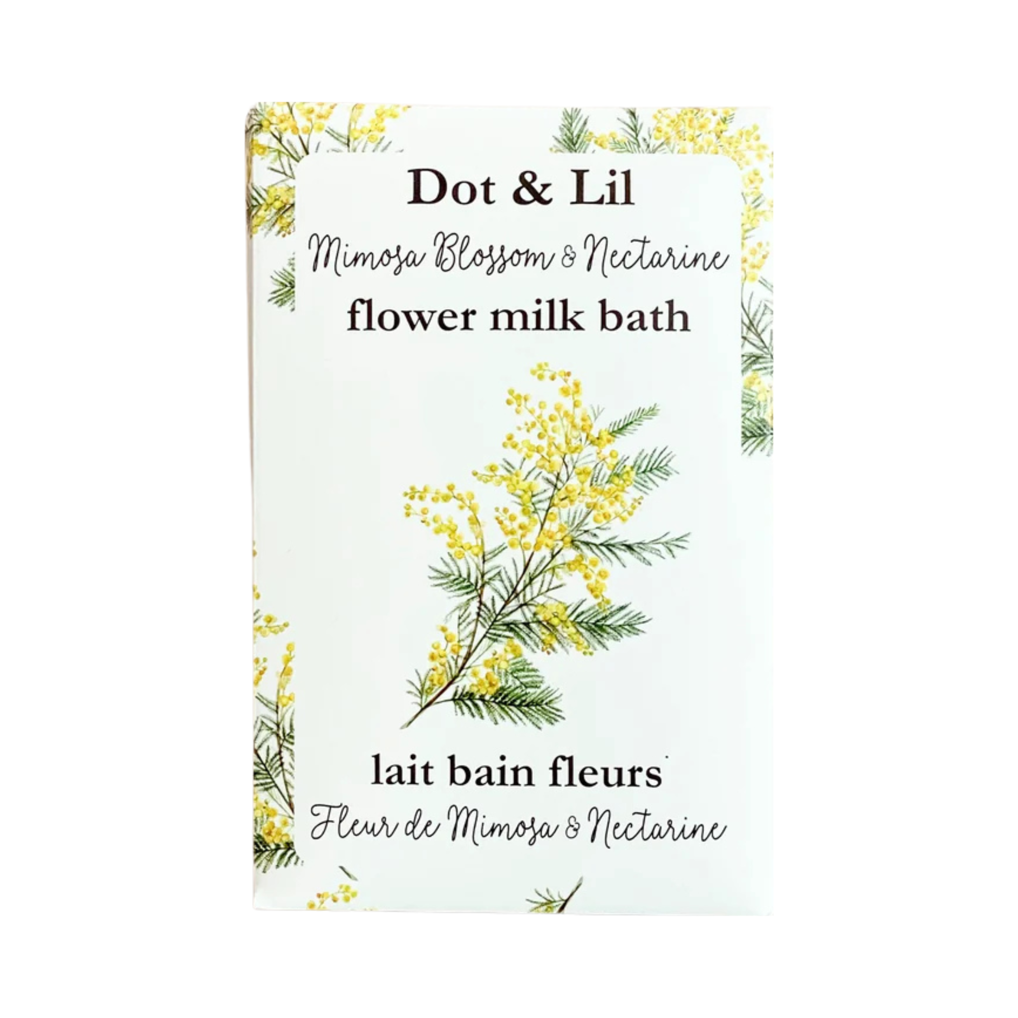 Sachet de lait de bain Mimosa et nectarine - Dot & Lil