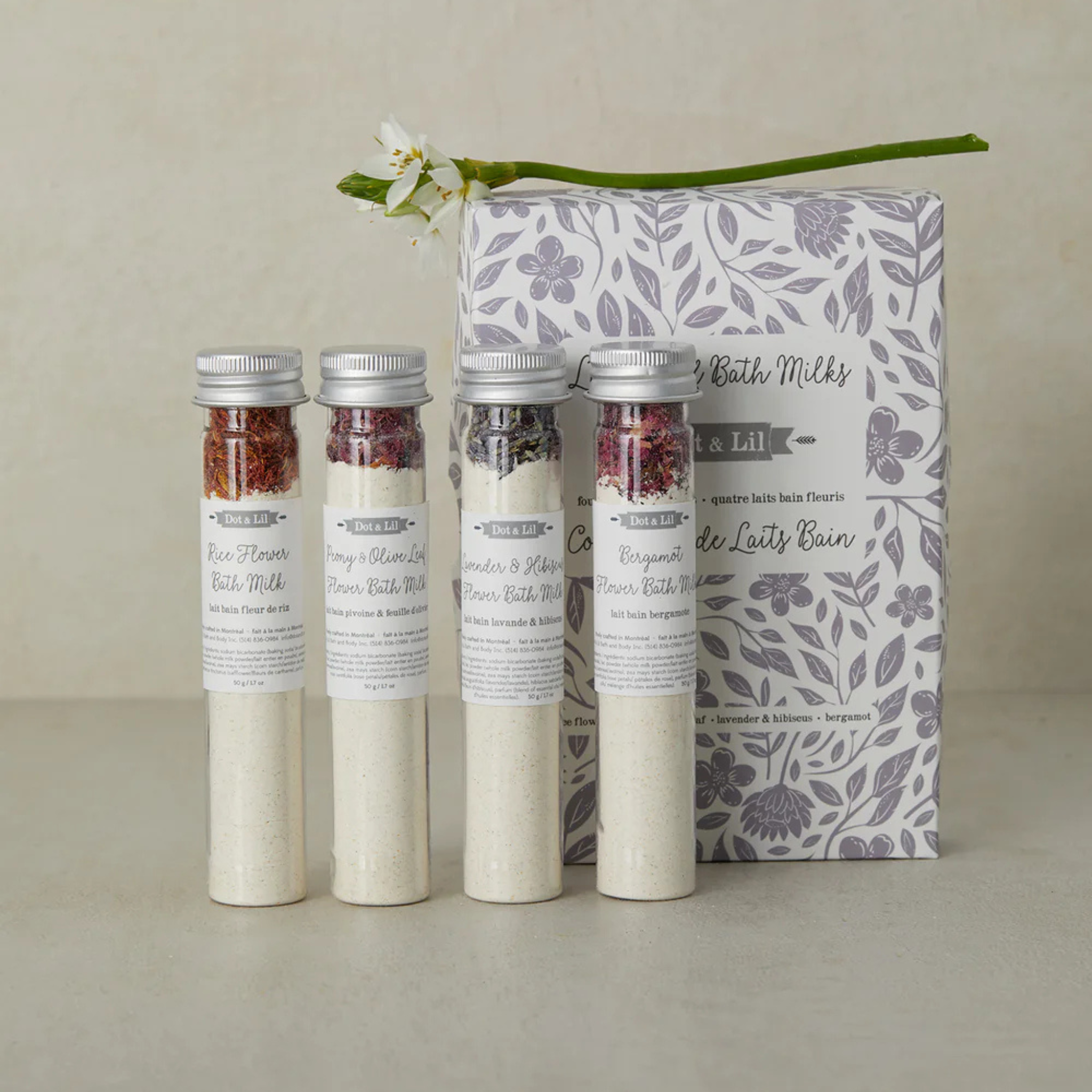 Coffret de laits de bain - Dot & Lil