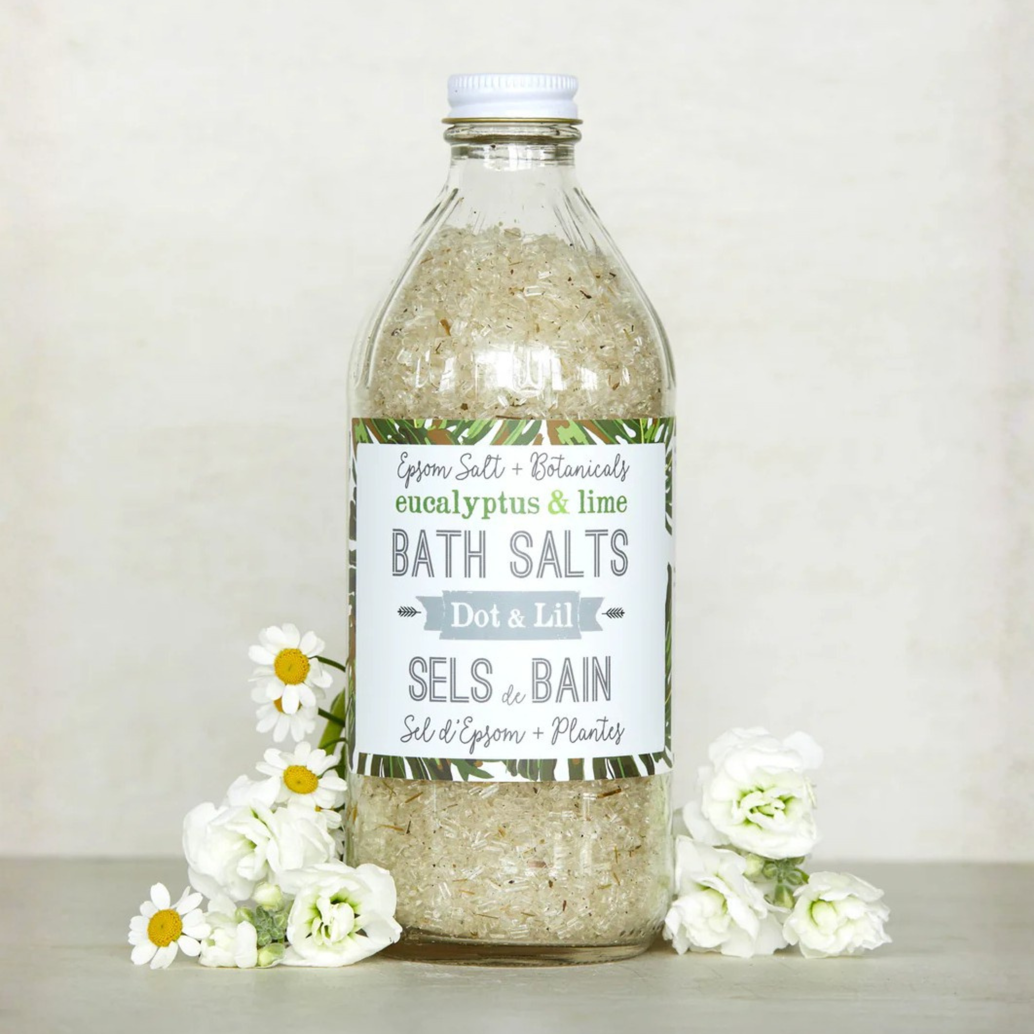 Sel de bain Eucalyptus et lime - Dot & Lil