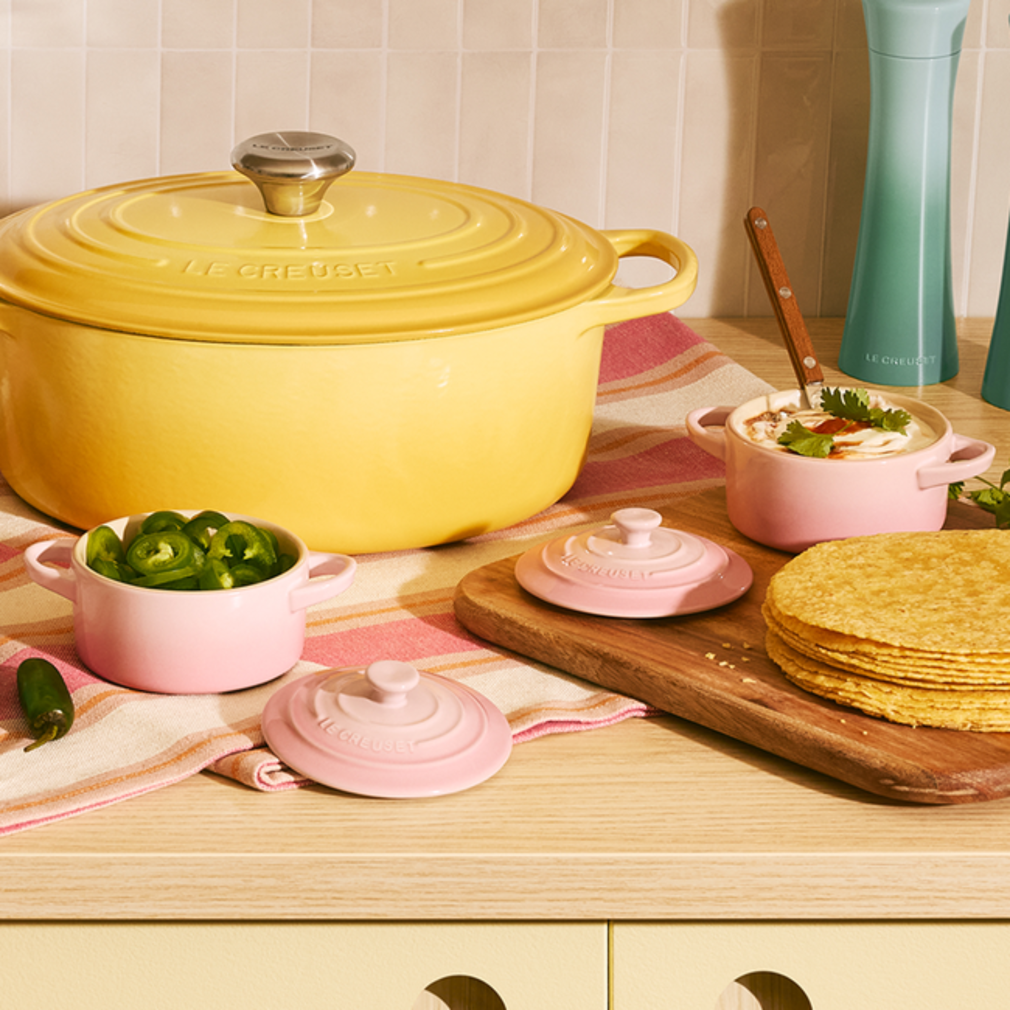 Mini cocotte 0.25 L Shell Pink - Le Creuset