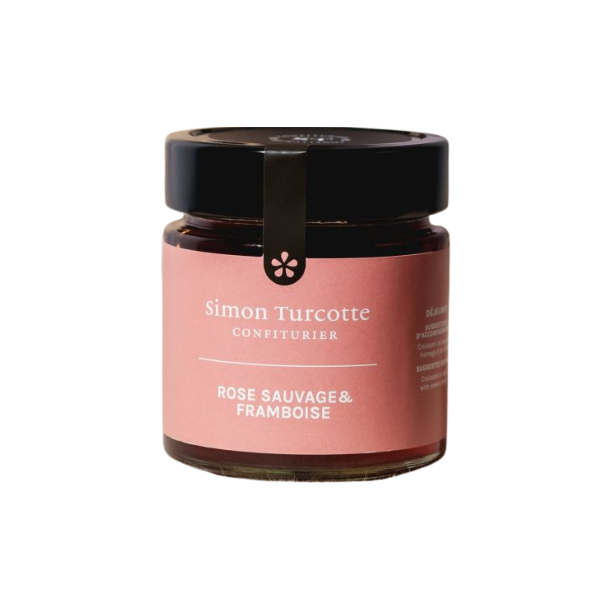 Gelée rose sauvage et framboise 212 ml - Simon Turcotte Confiturier