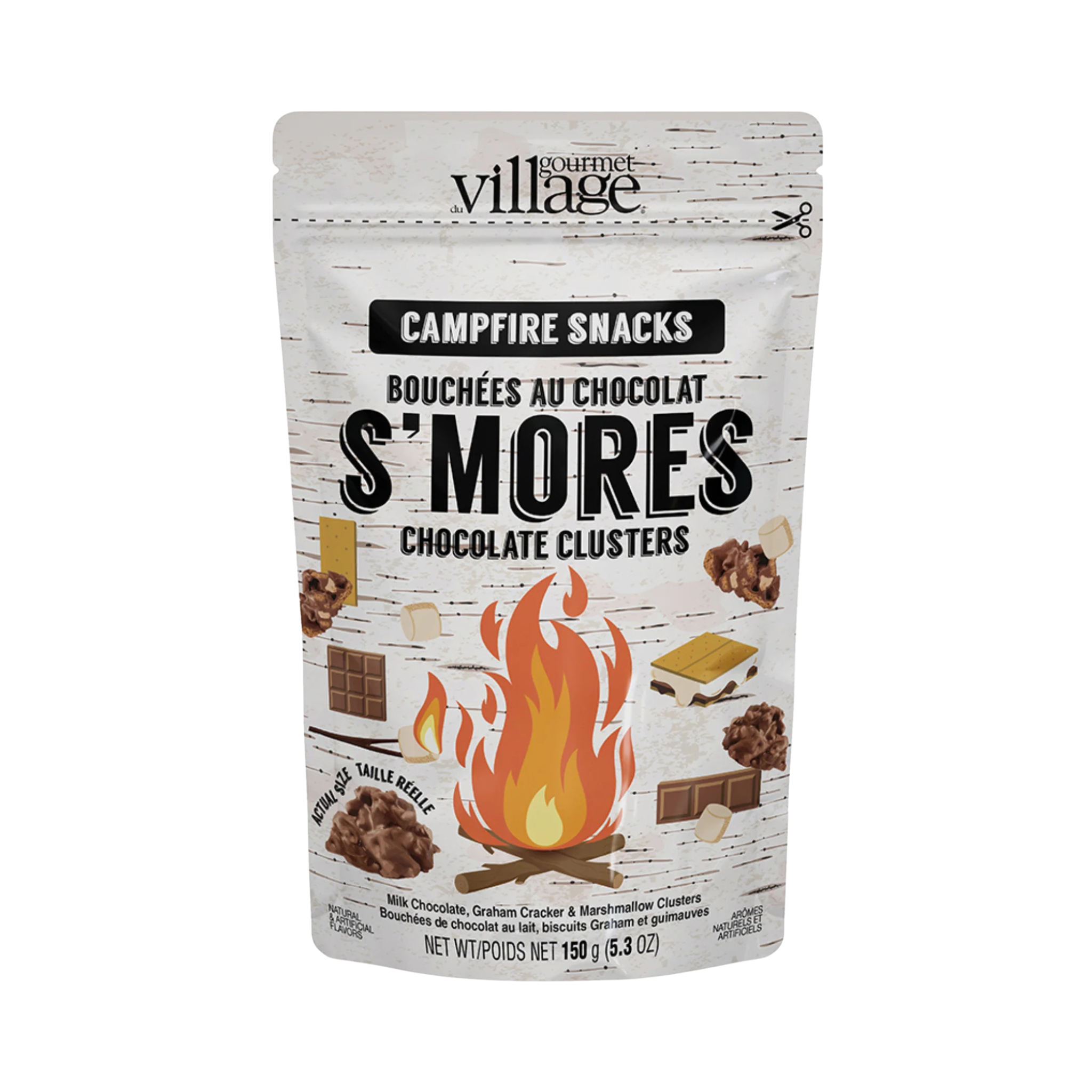 Bouchées au chocolat S’mores 150 g - Gourmet du Village