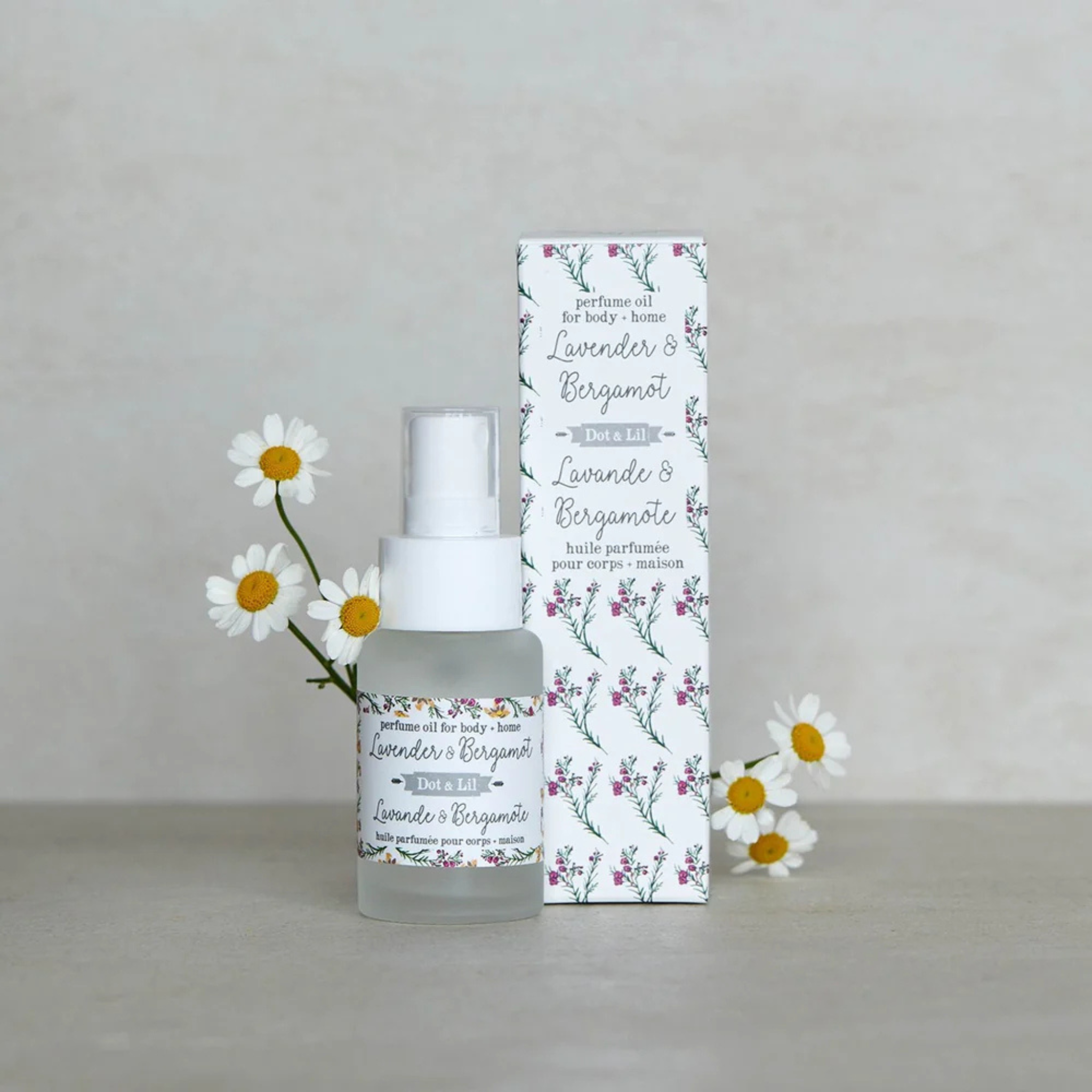 Huile de parfum Lavande et bergamote - Dot & Lil