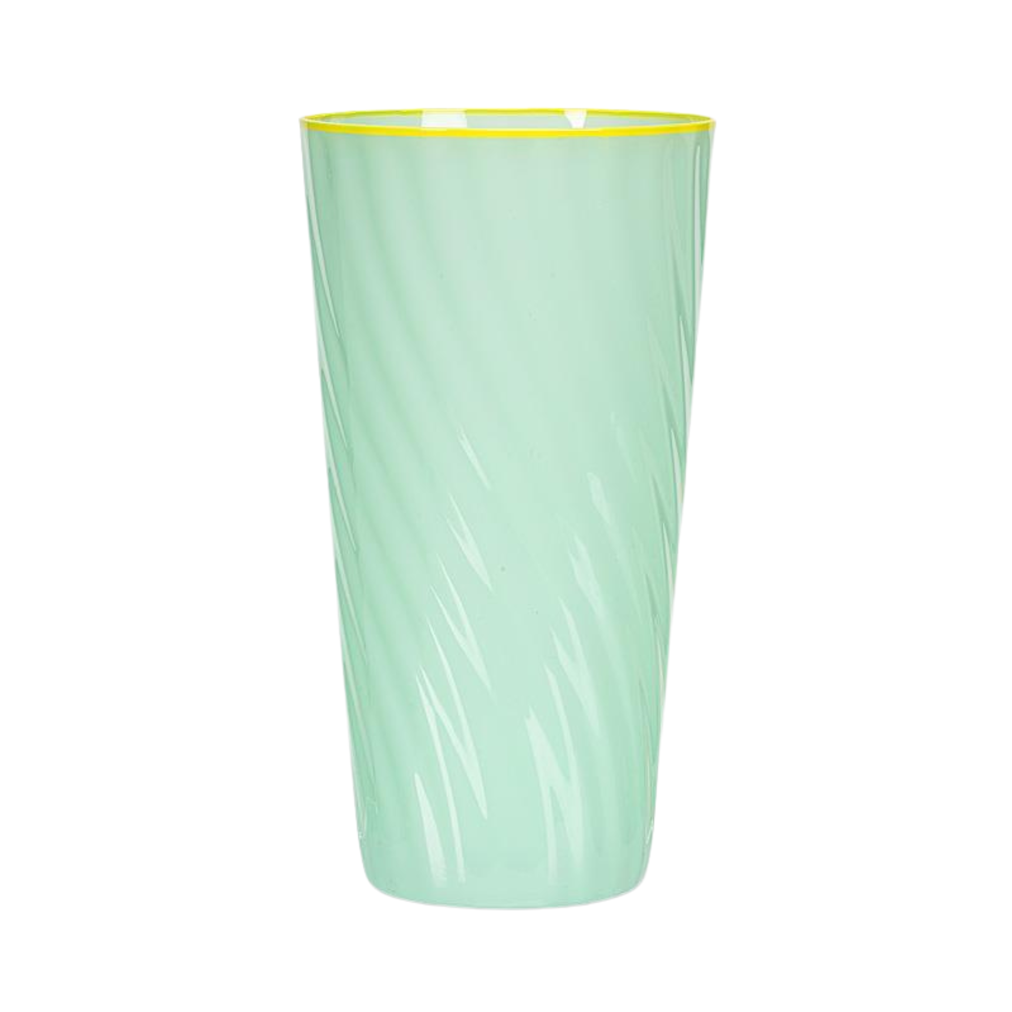 Verre spirale vert 590 ml