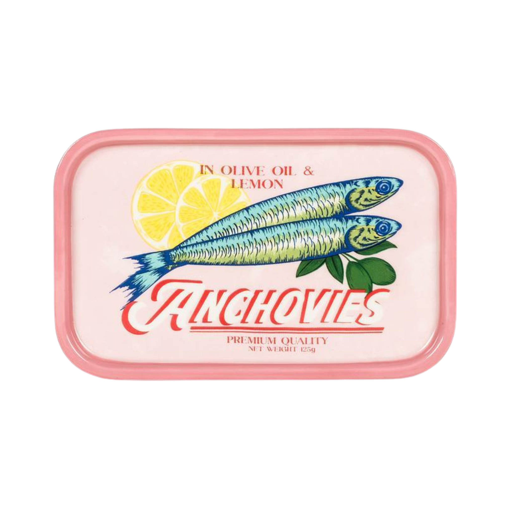 Set of 3 rectangular sardine plates