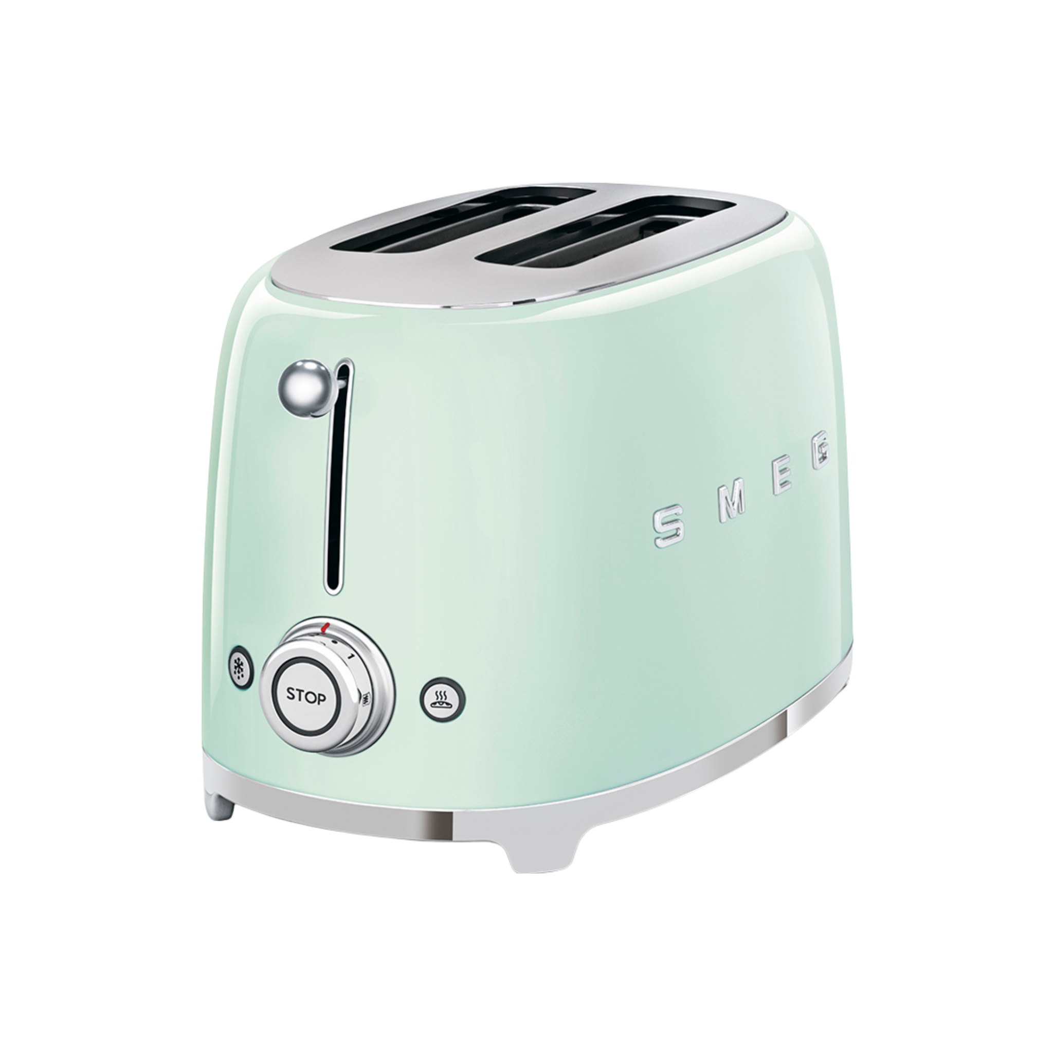 Smeg Deluxe 2-Slice Pastel Green Toaster
