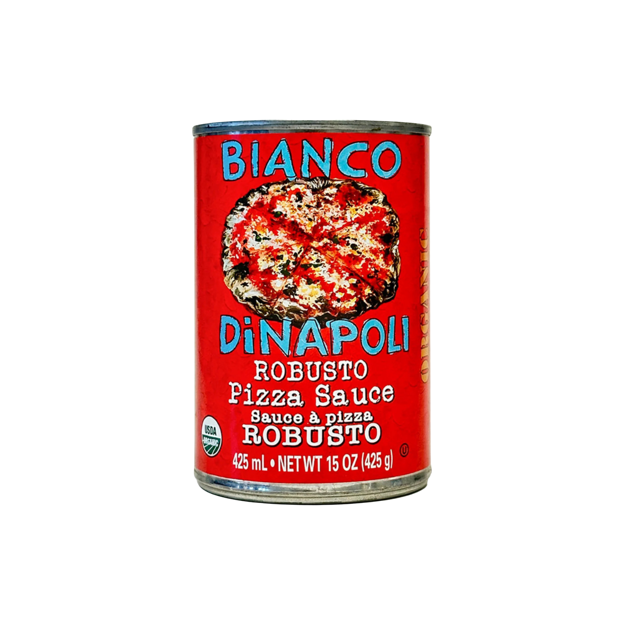 Sauce à pizza Robuste Bio 425 g - Bianco DiNapoli