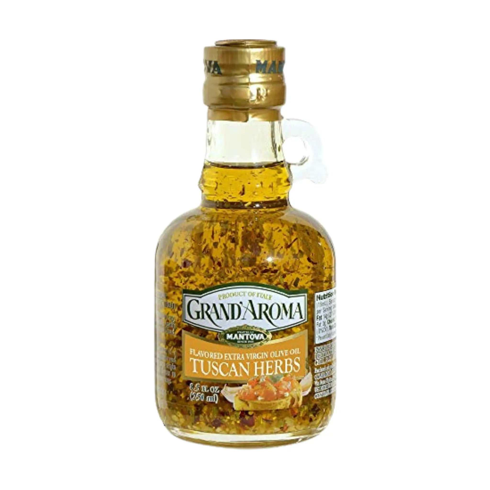 Huile d'olive infusée aux épices Bruschetta 250 ml pour salades et pâtes