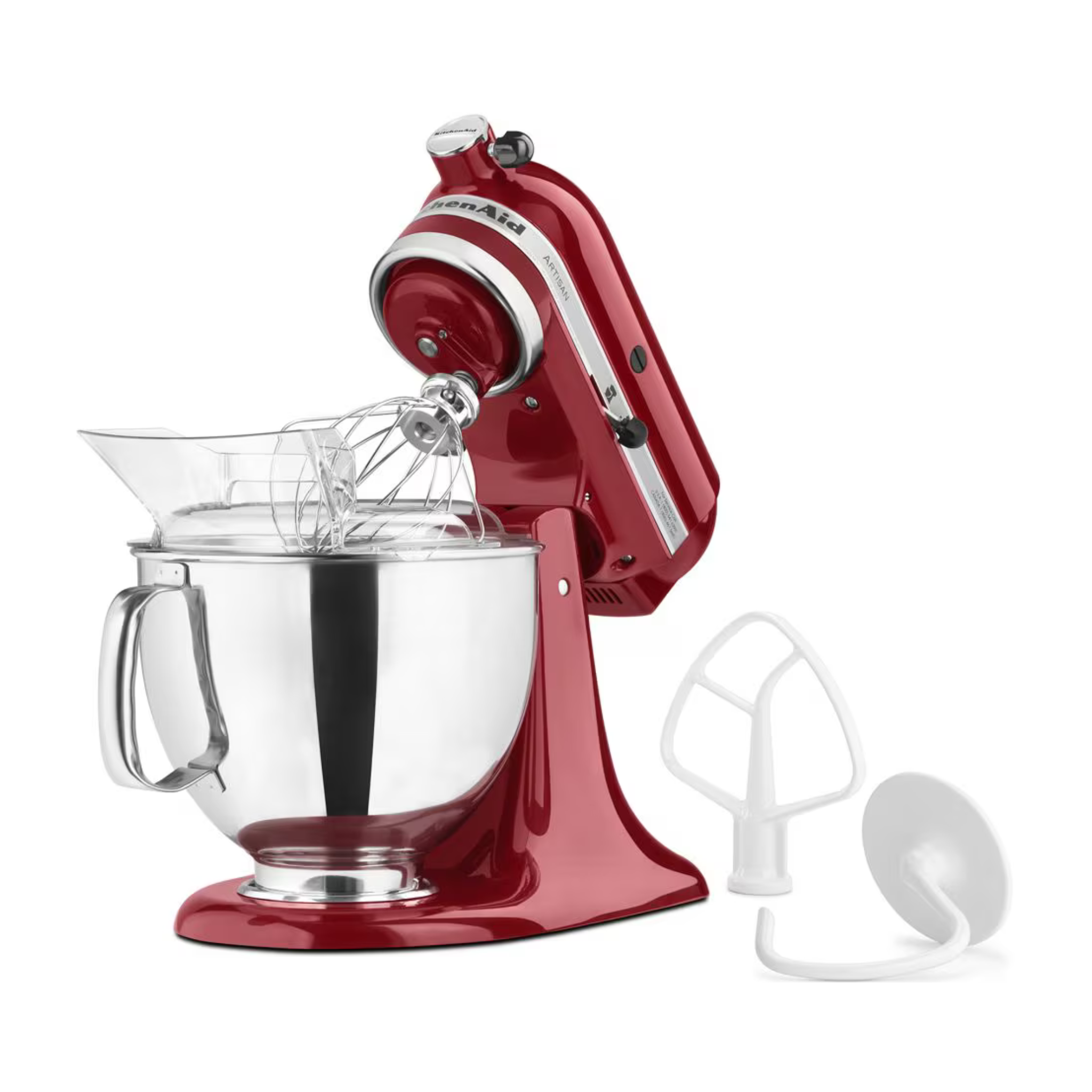 Batteur sur socle Artisan® à tête inclinable rouge 5 pintes – KitchenAid KitchenAid