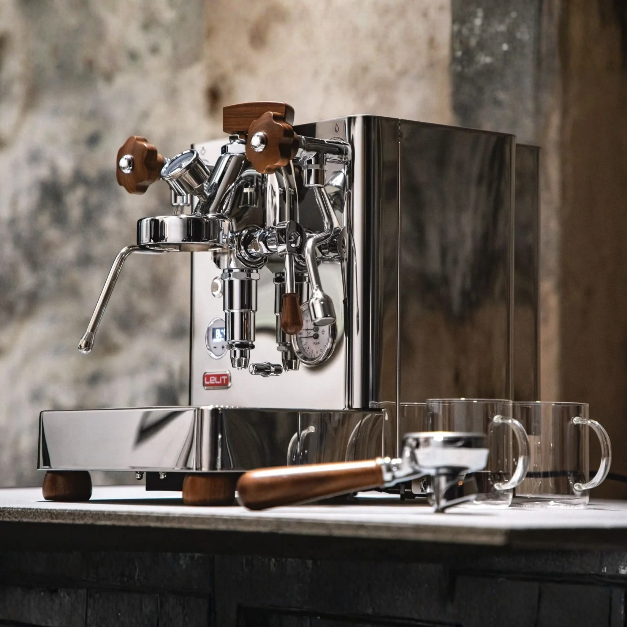 Machine à café espresso manuelle Bianca V3 inox - Lelit Lelit