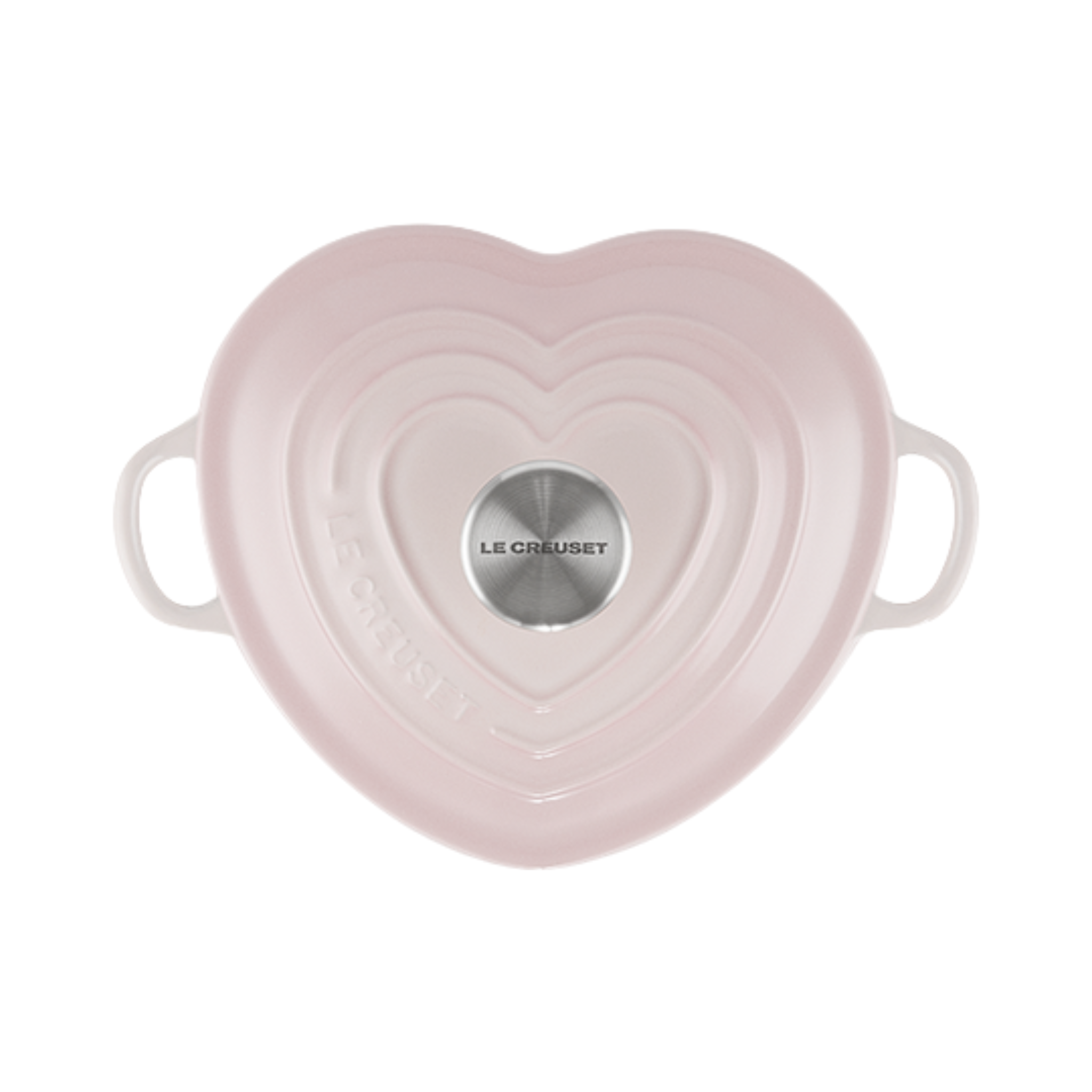 Cocotte en cœur Shell Pink 1,9 L - Le Creuset