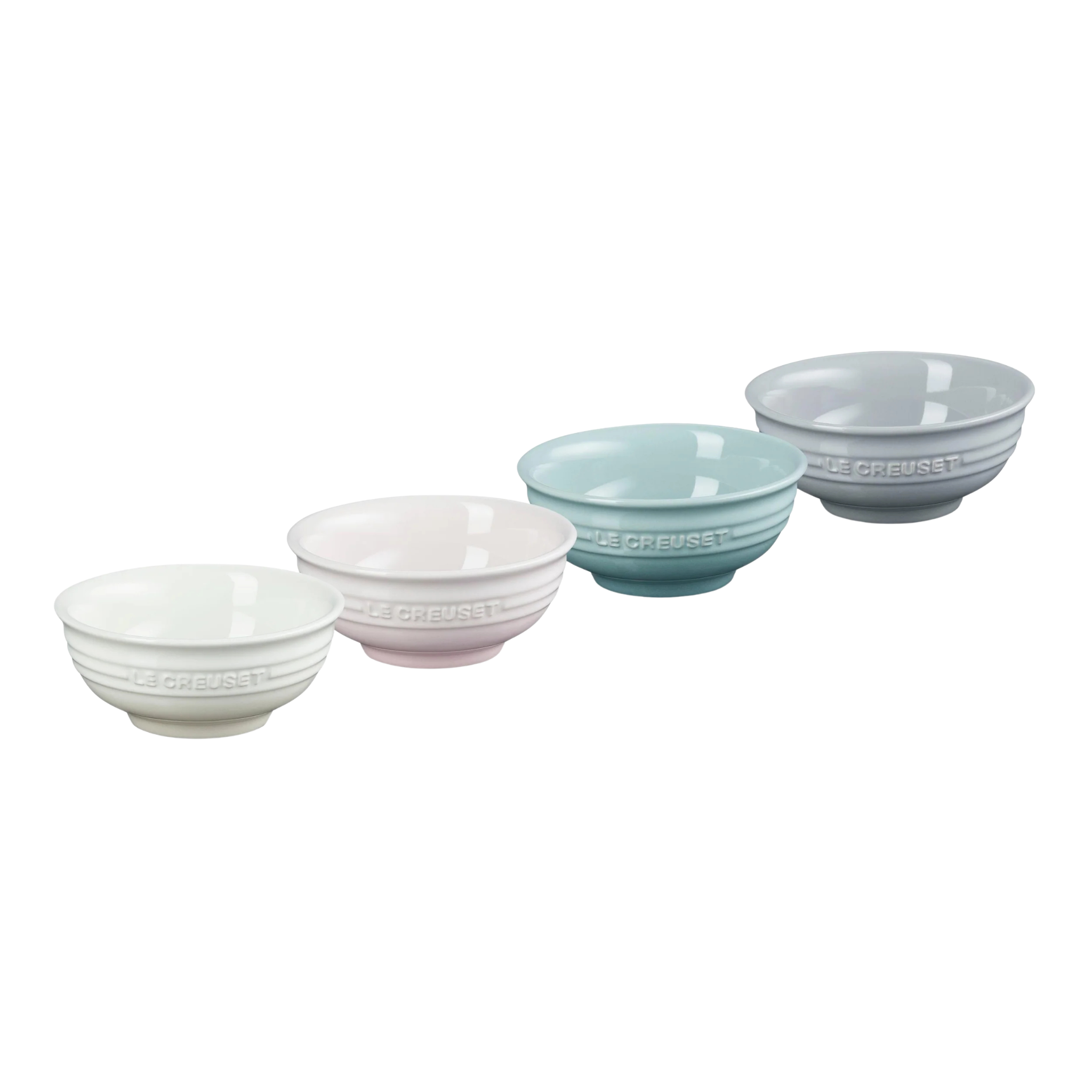Ensemble de 4 mini-bols ronds Calme - Le Creuset