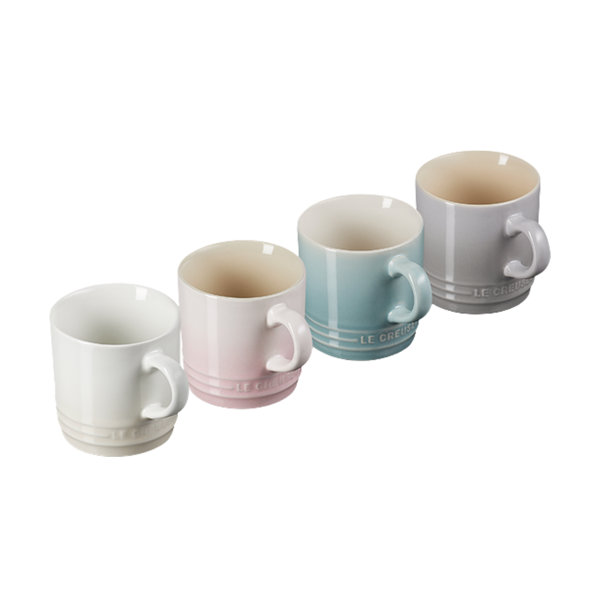 Ensemble de 4 tasses à cappuccino Calme 200 ml - Le Creuset