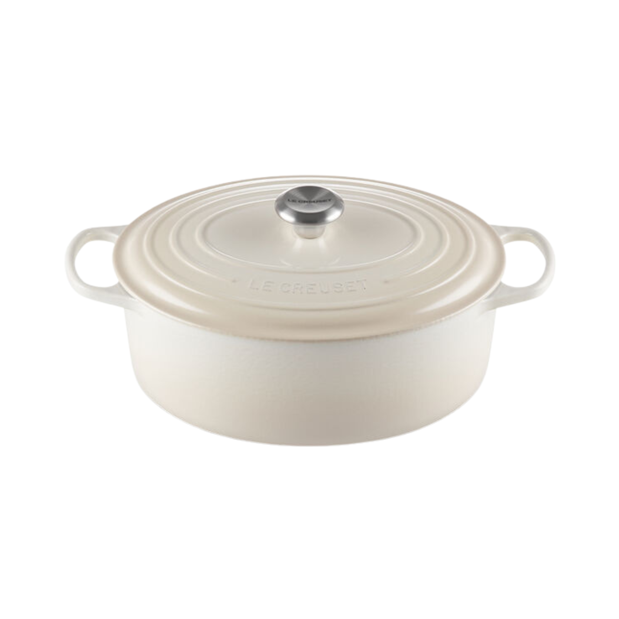 Cocotte ovale Meringue 4,7 L - Le Creuset