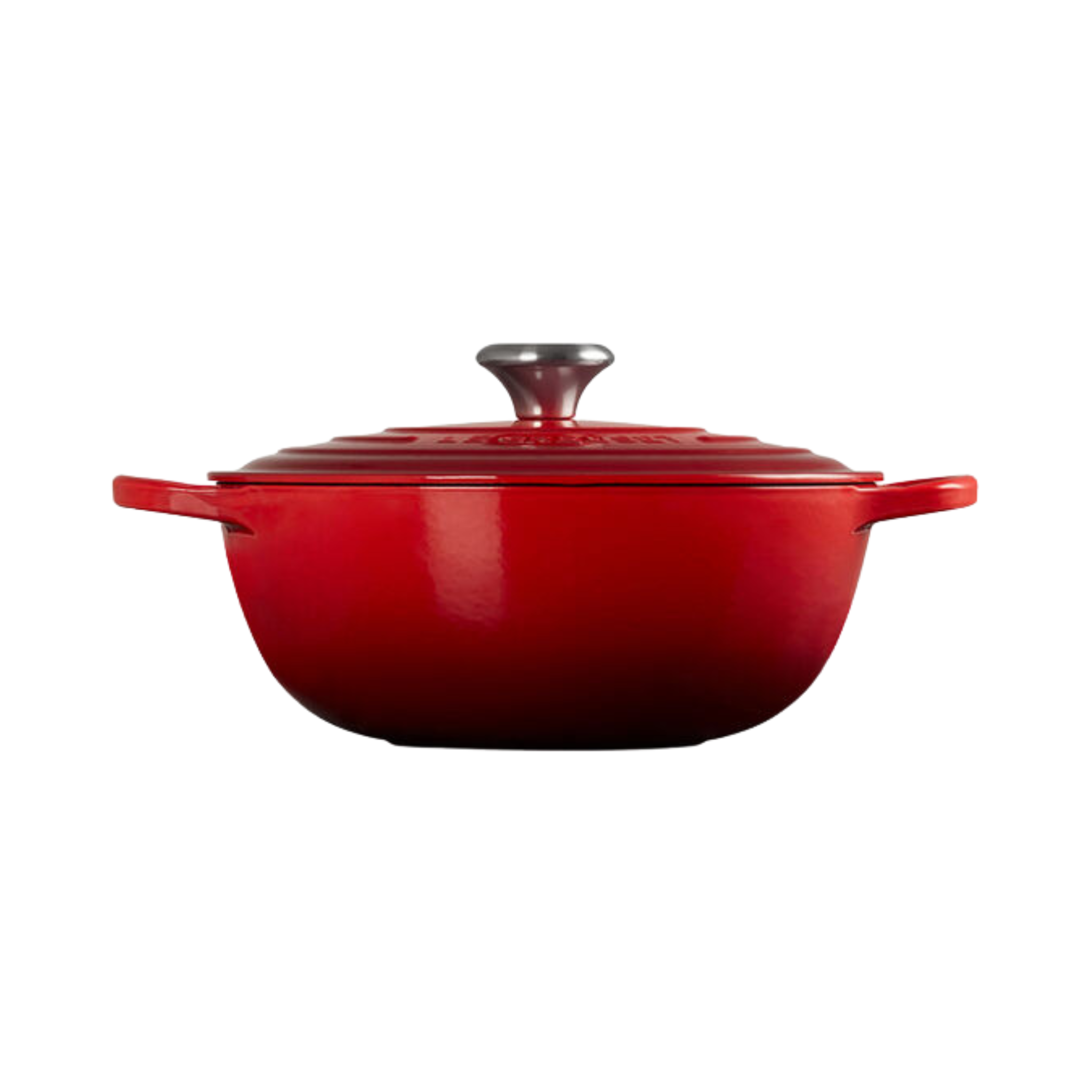 Cocotte du chef Cerise 4,9 L en fonte émaillée Le Creuset pour cuissons lentes et mijotés
