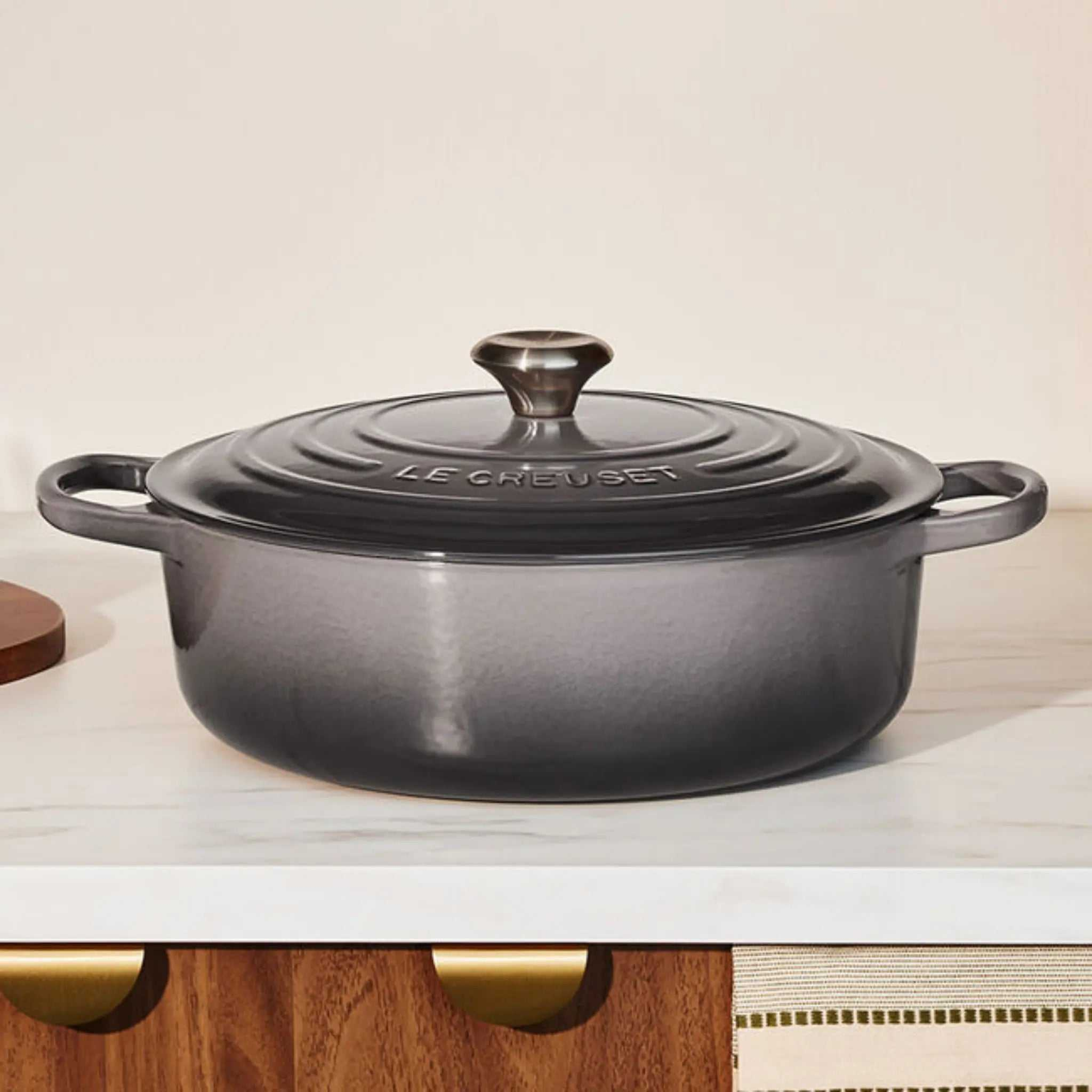 Cocotte ronde peu profonde Oyster 6,2 L - Le Creuset Le Creuset