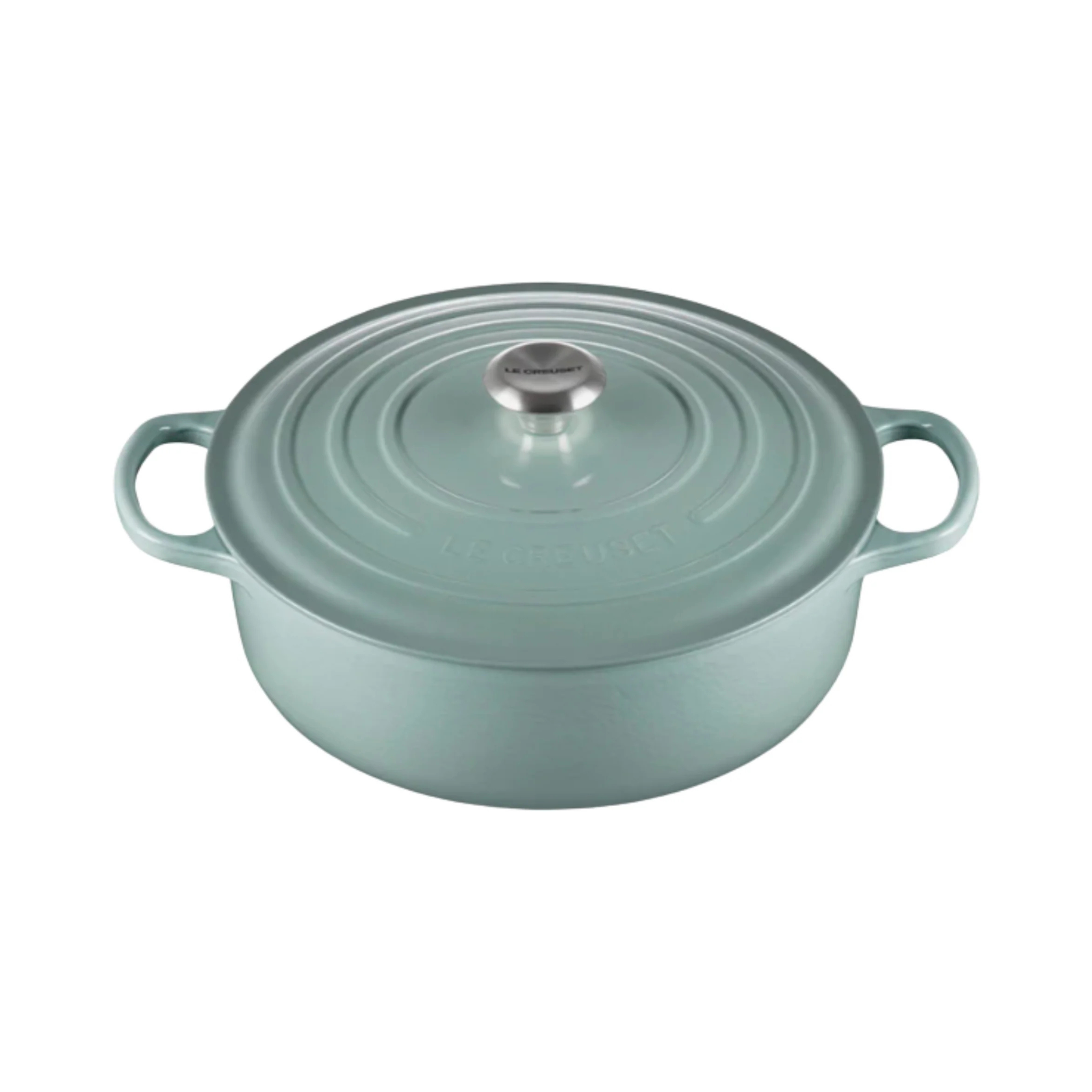 Cocotte ronde peu profonde Sea Salt 6,2 L - Le Creuset Le Creuset