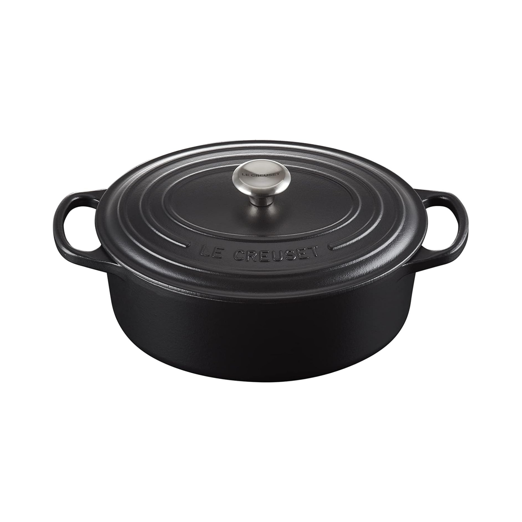 Cocotte ovale Noir Mat 4,7 L - Le Creuset