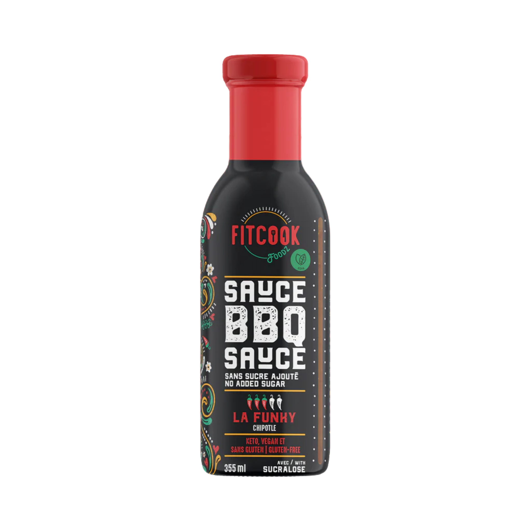 Sauce BBQ La Funky 355 ml - Le Fit Cook Le Fit Cook