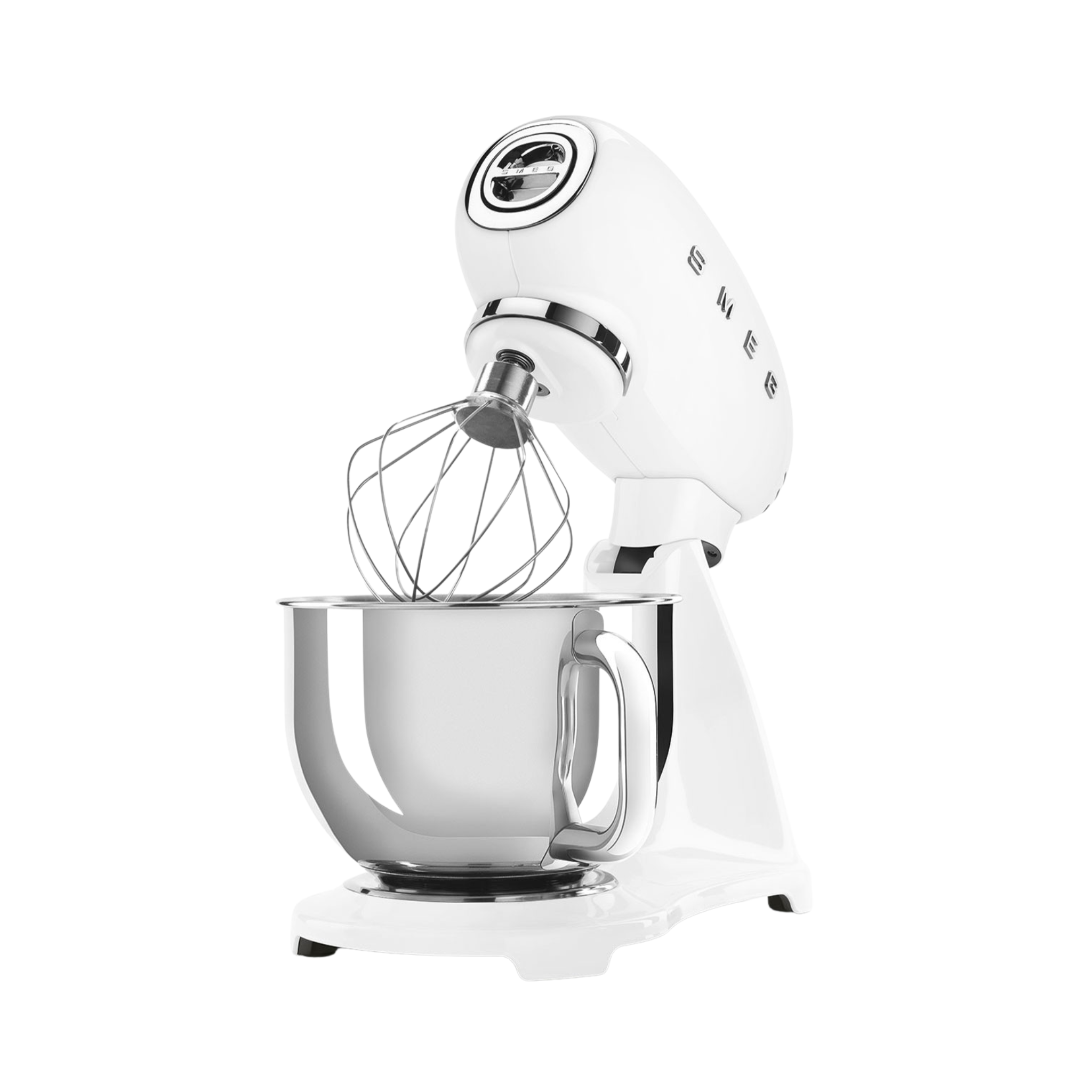 Batteur sur socle à tête inclinable Blanc 5 pintes - Smeg