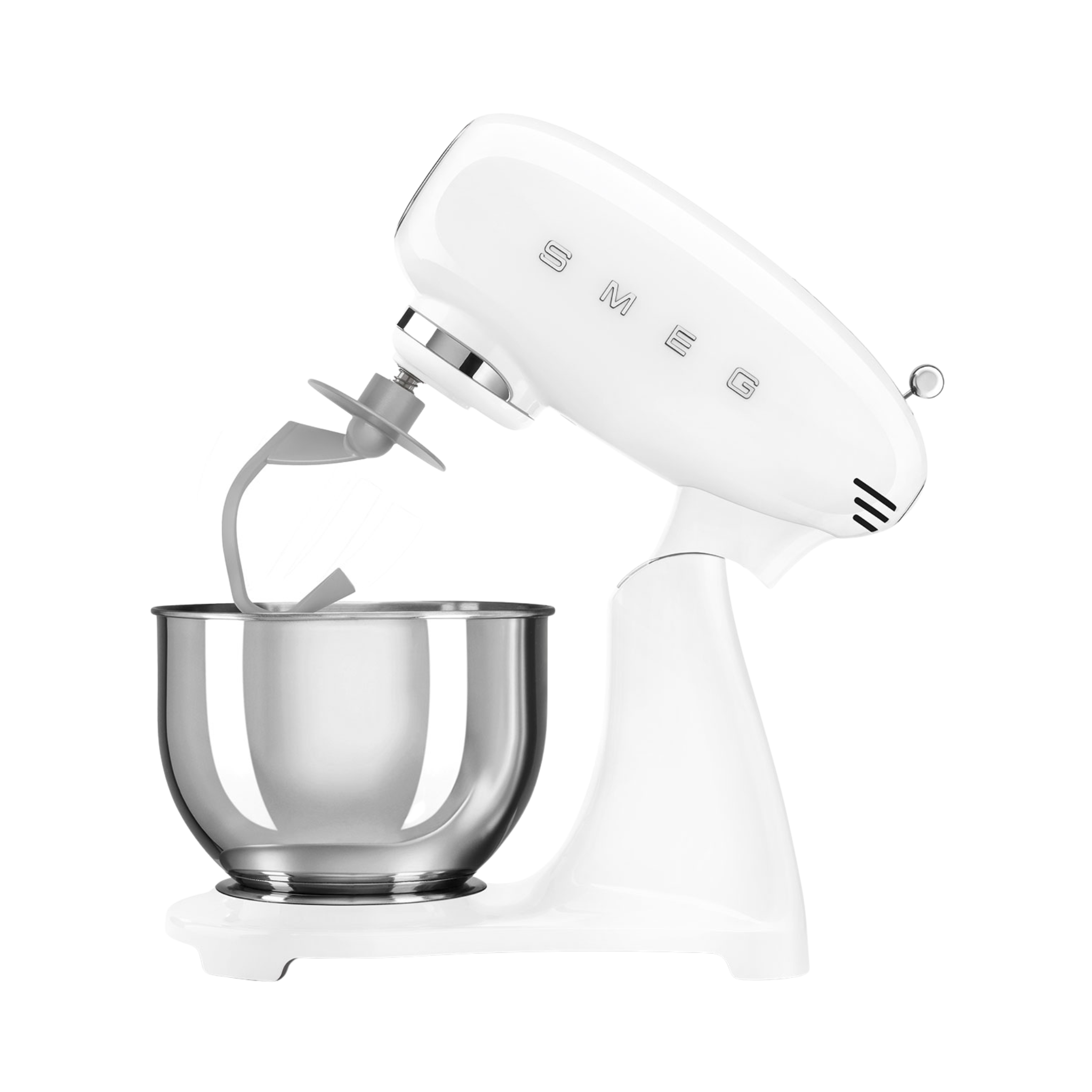 Batteur sur socle à tête inclinable Blanc 5 pintes - Smeg 