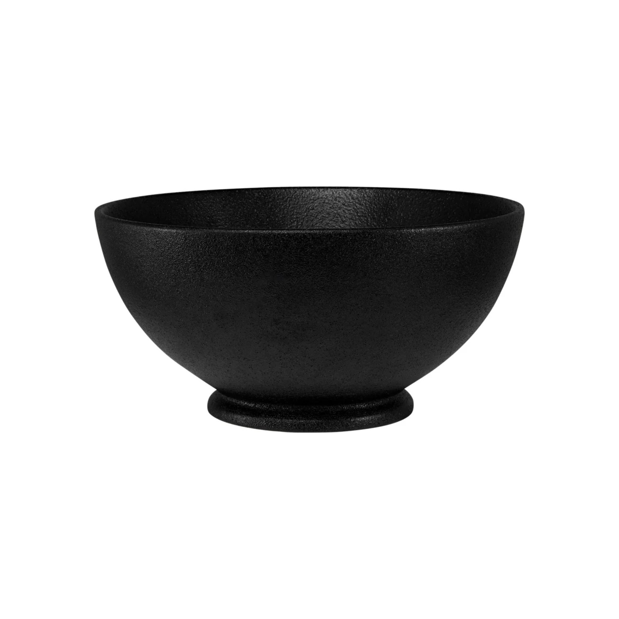 Bol à nouilles en porcelaine noire texturée de 20 cm Maxwell & Williams