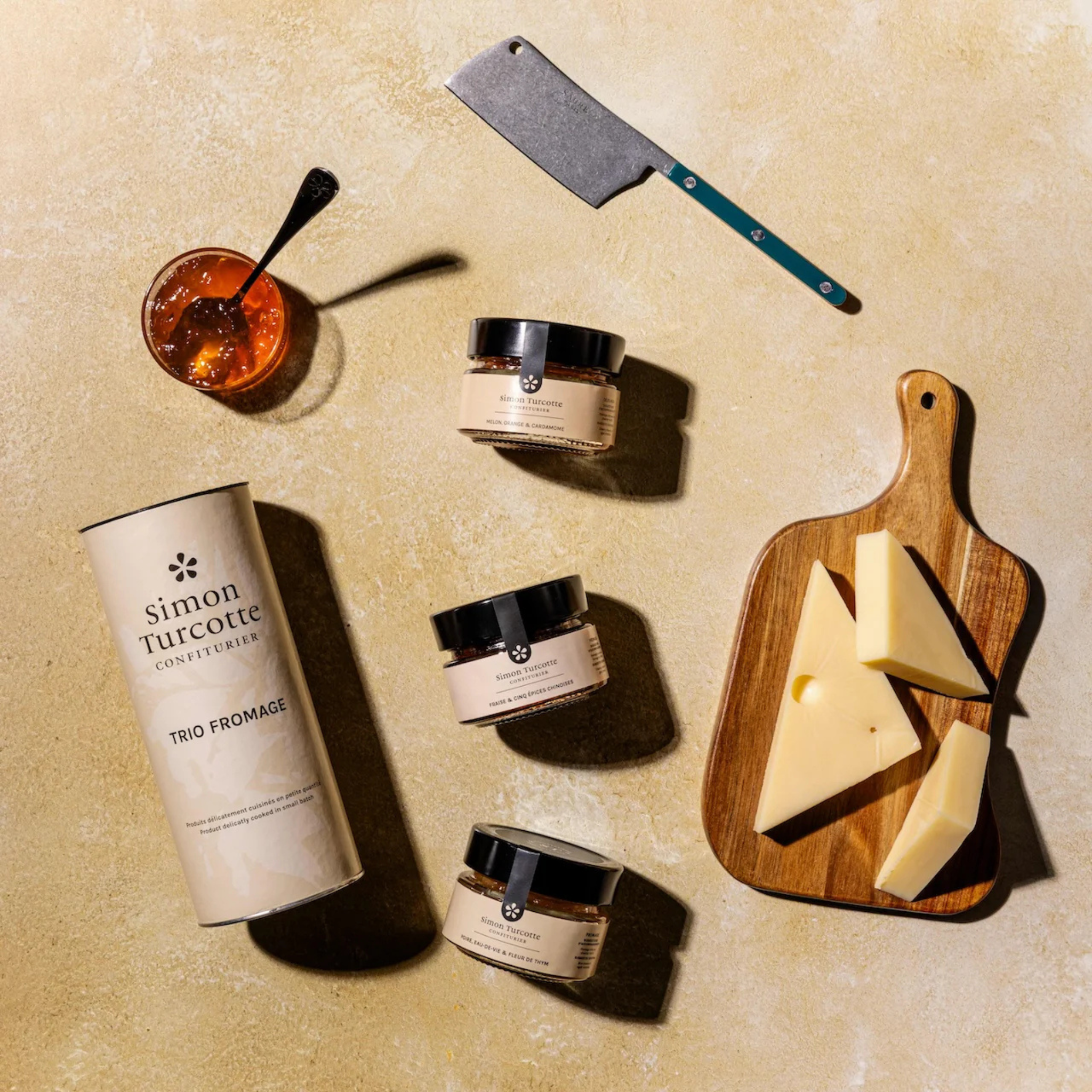 Trio of Cheese Jams 125 ml - Simon Turcotte Jam Maker