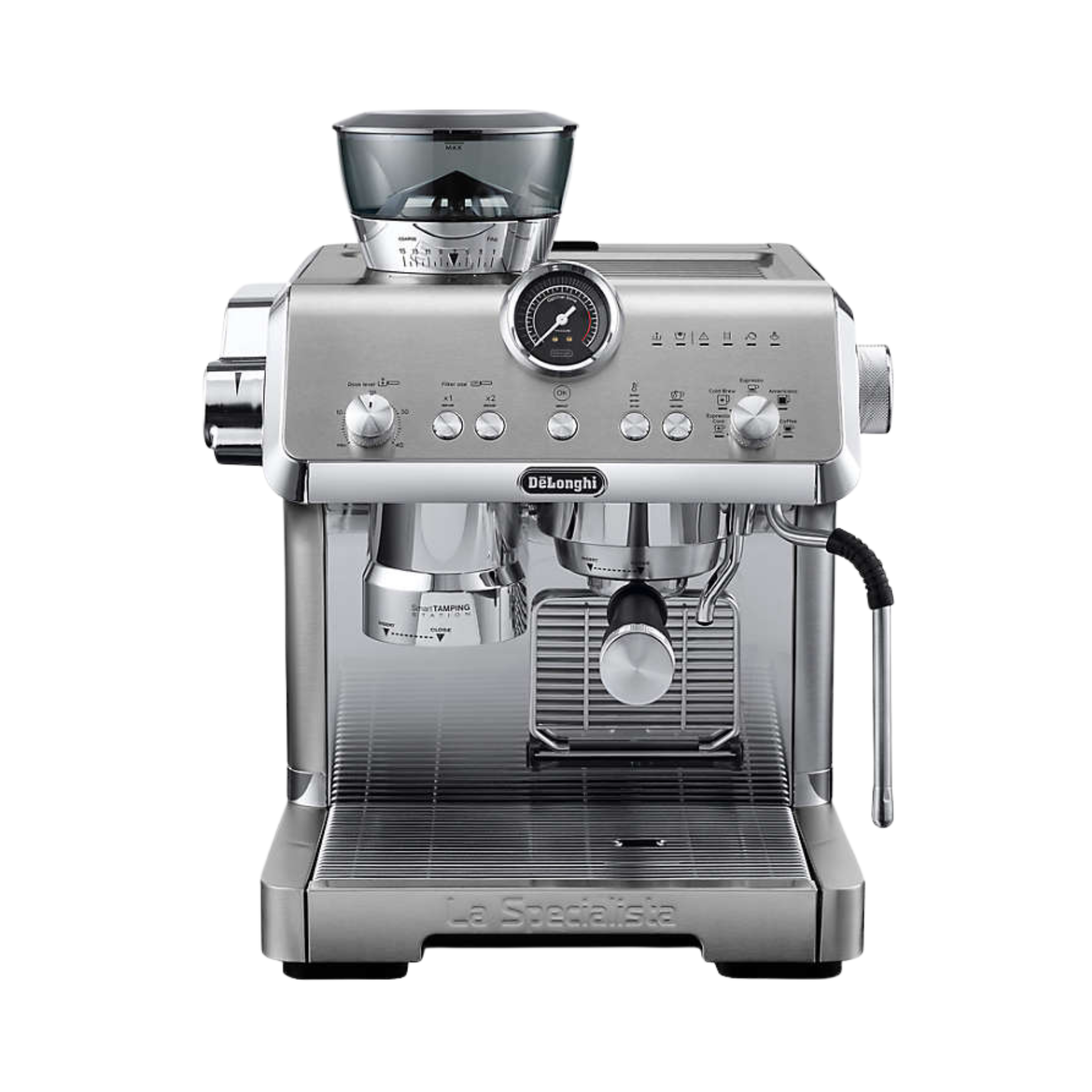 Machine à café manuelle De'Longhi La Specialista Opera avec moulin intégré et technologie Cold Brew