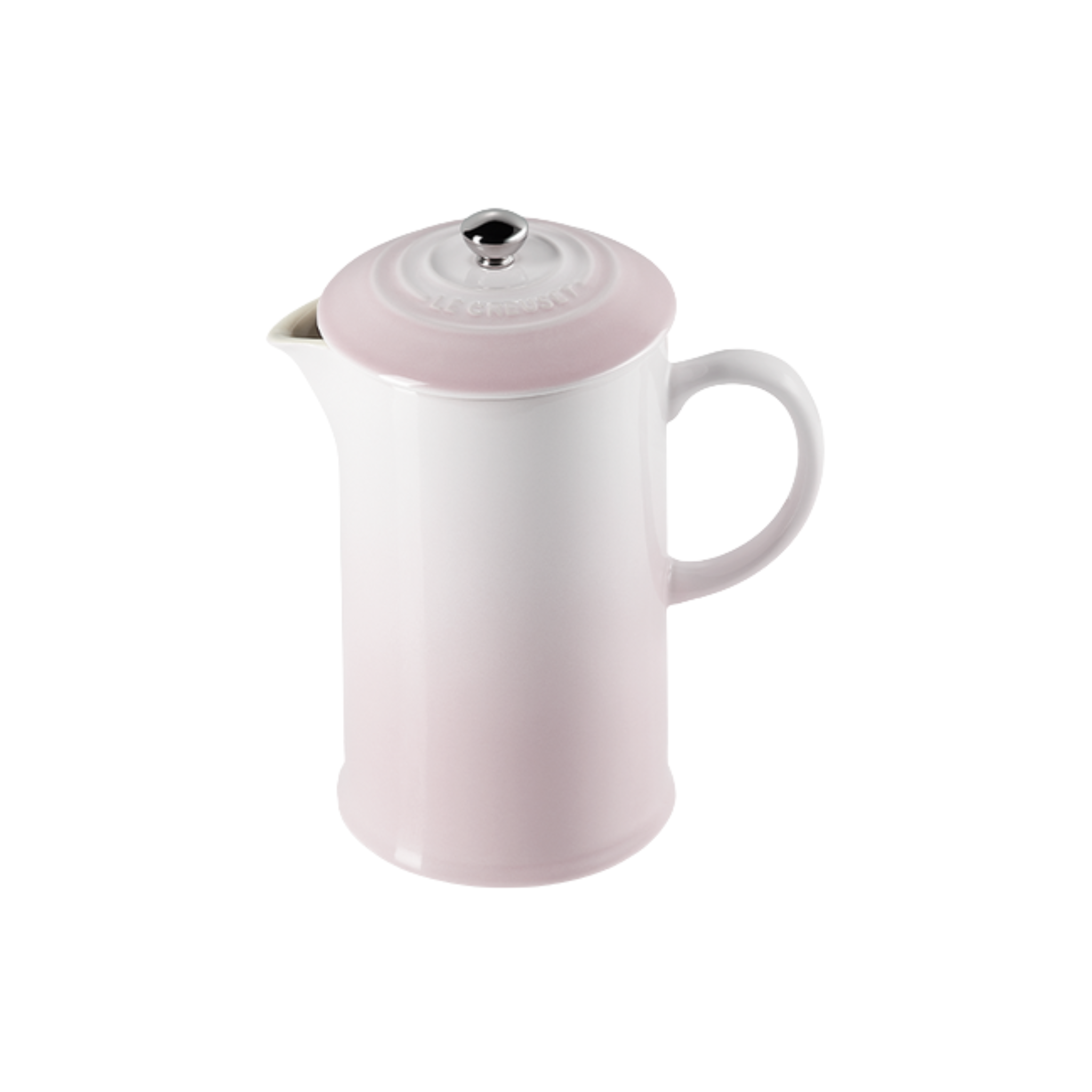 Cafetière à piston Shell Pink 1 L - Le Creuset