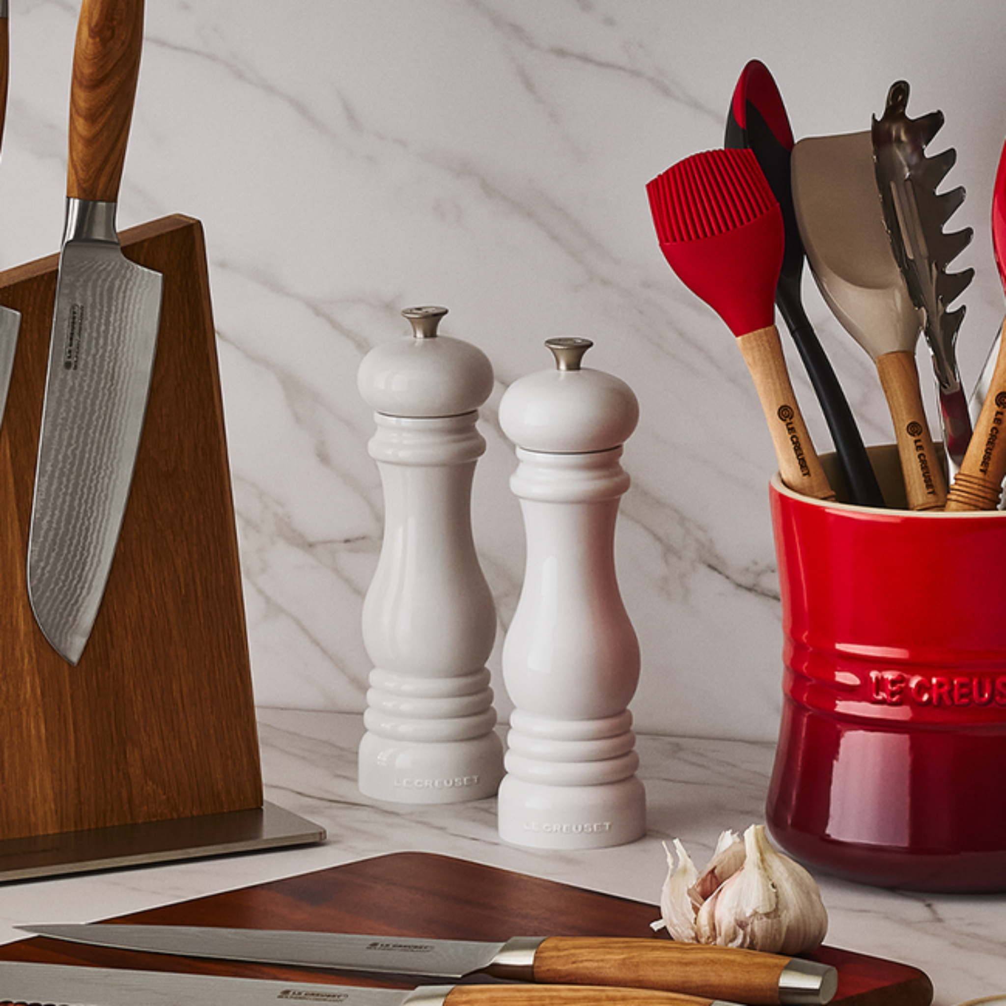 Moulin à sel classique Blanc 20 cm – Le Creuset