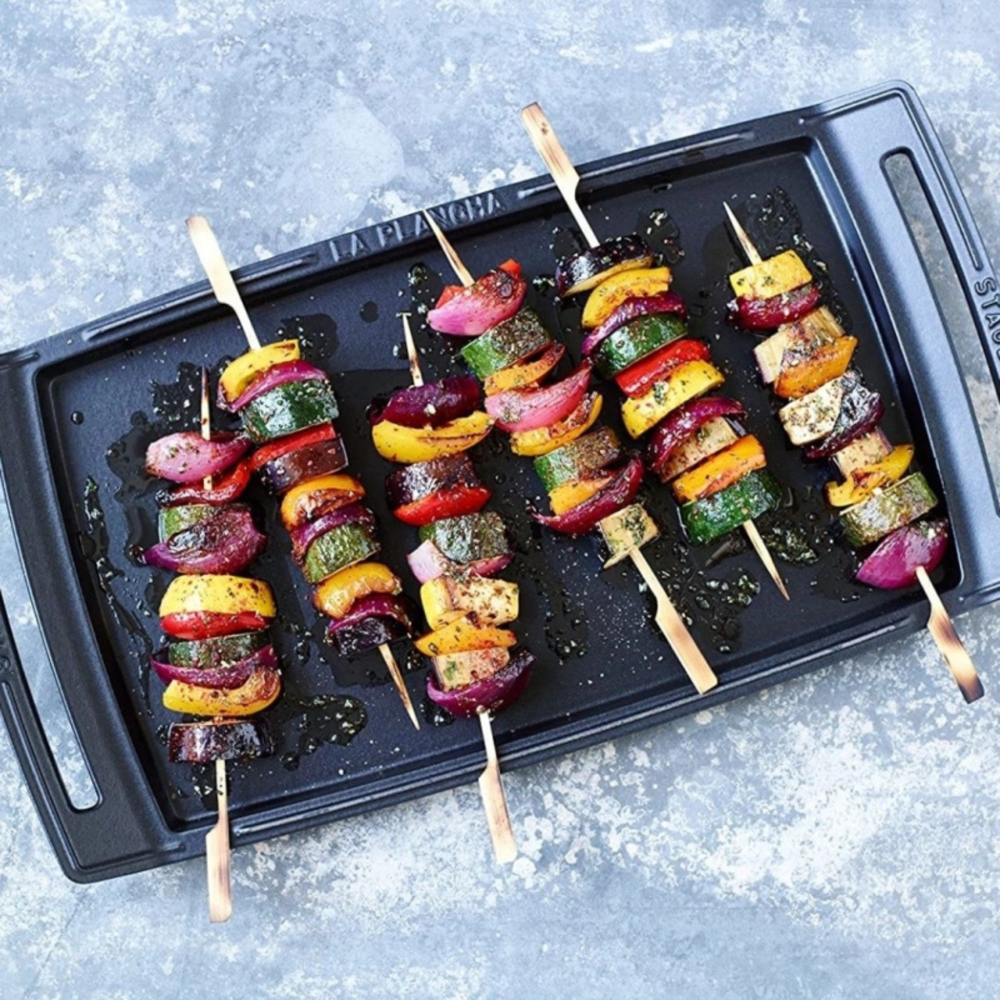 Plancha en fonte rectangulaire 38 cm - Staub