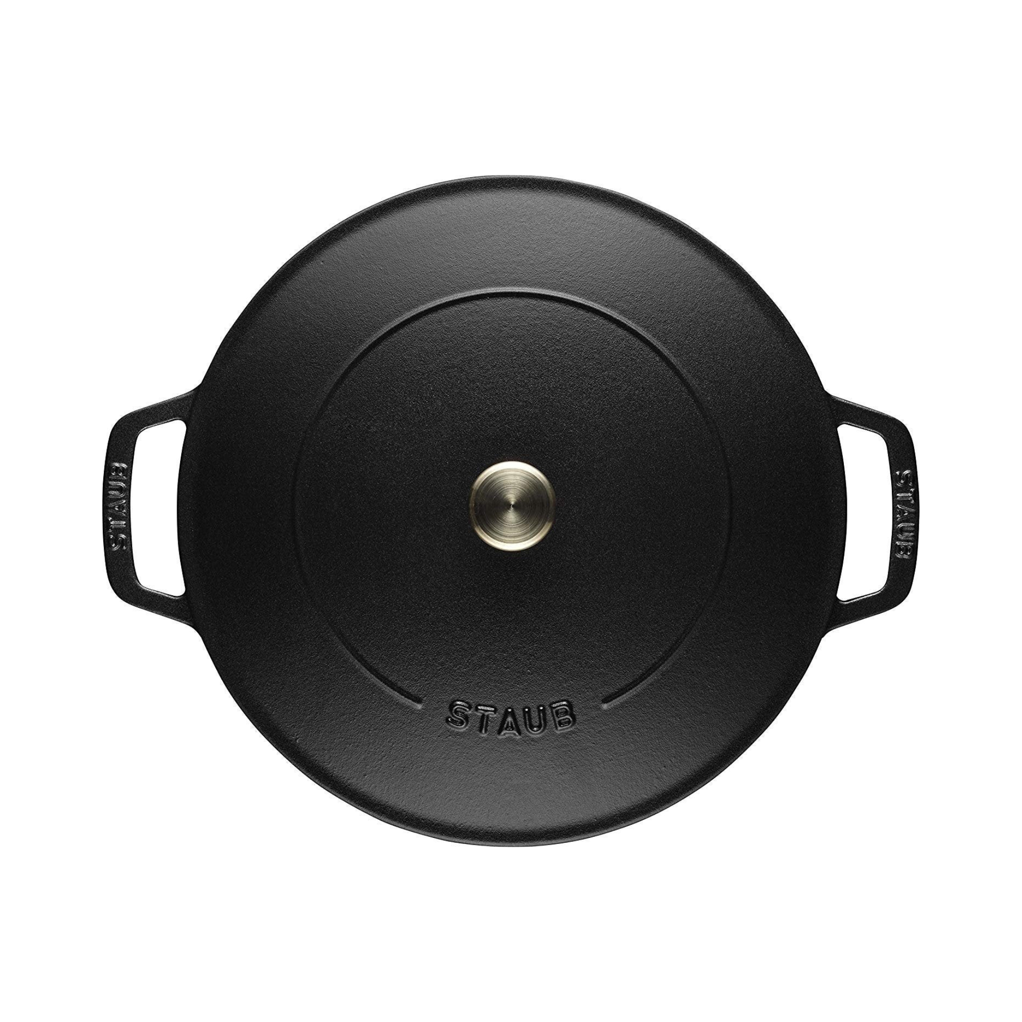Round black cast iron braiser 3.7 L – Staub