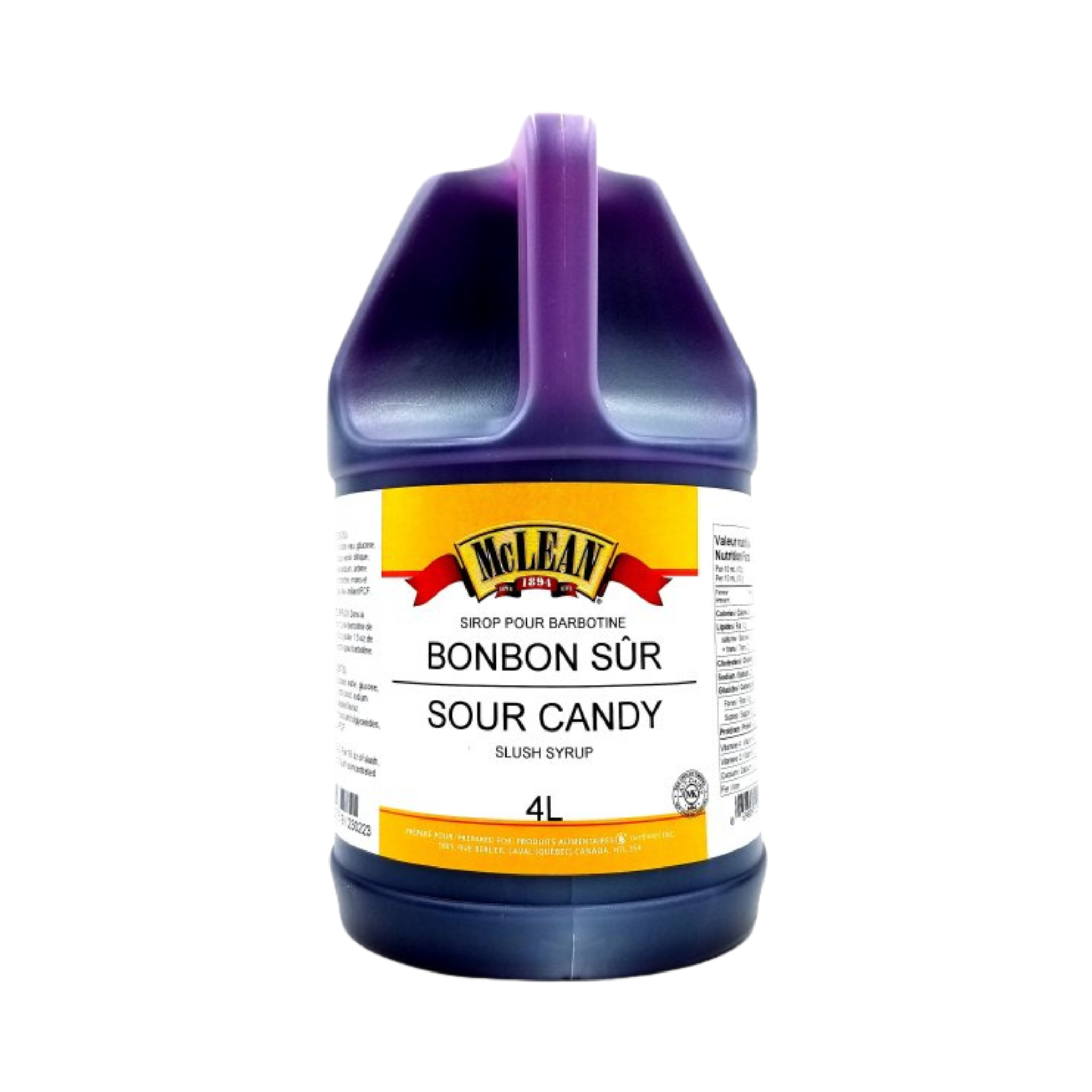 Sour Candy Slush Syrup 4 L - McLean