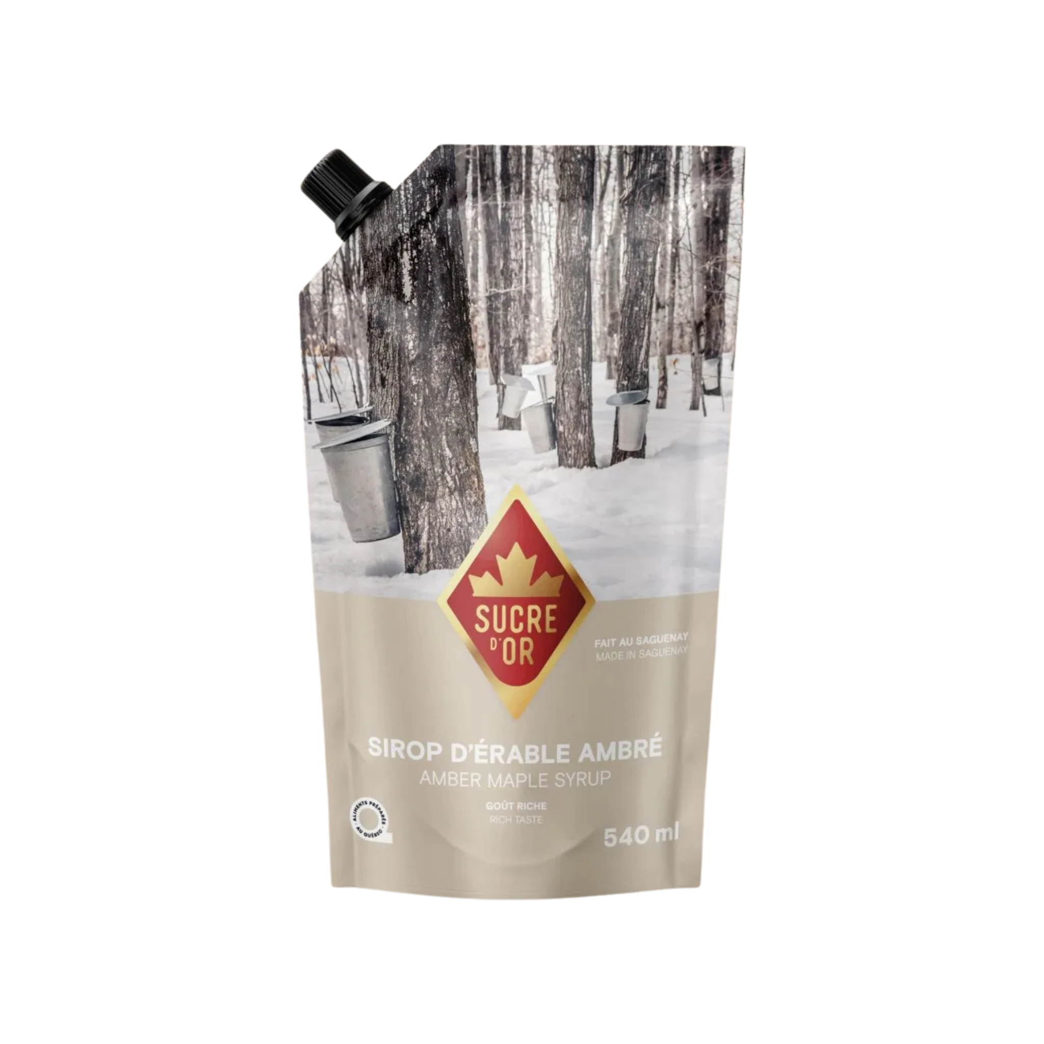 Sirop d'rable 540 ml - Sucre d'Or | Eugne Allard Sirop d'rable 540 ml - Sucre d'Or | Eugne Allard
