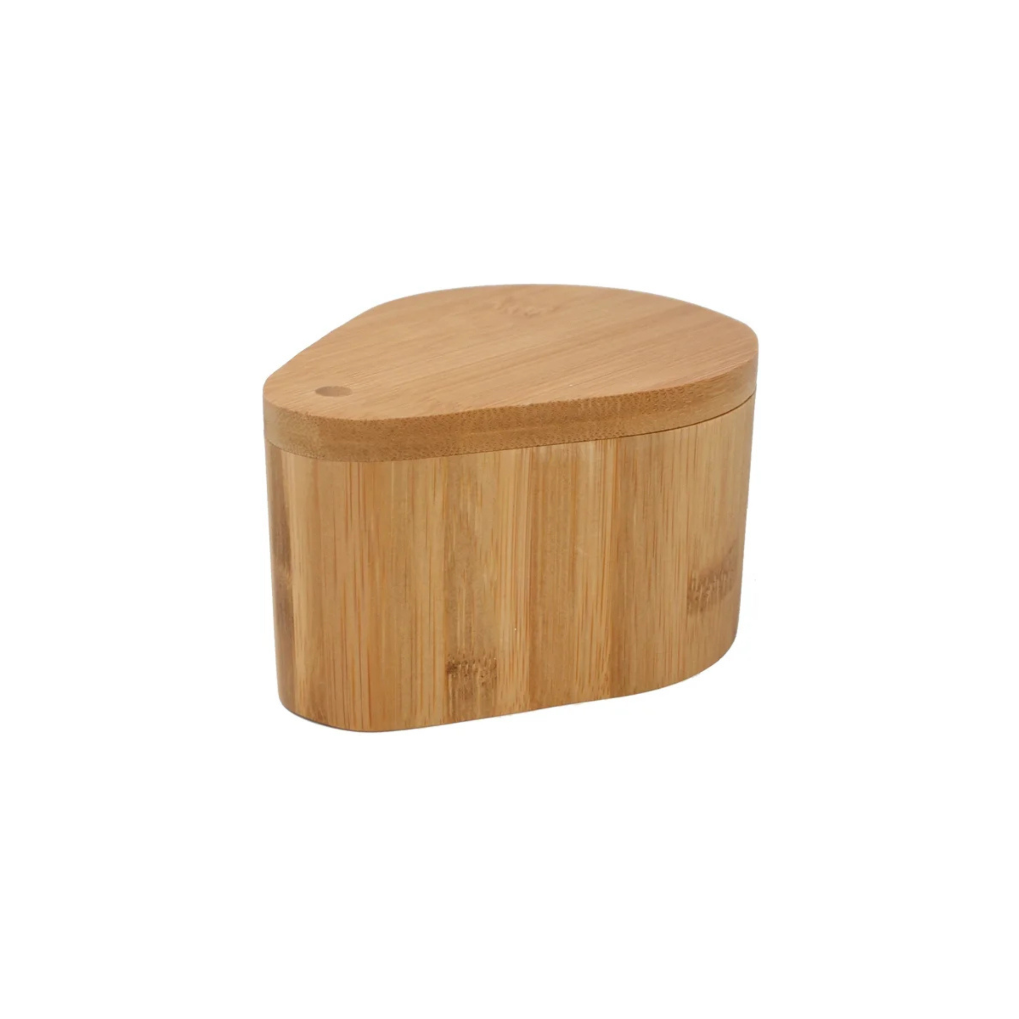 Boîte de rangement avec couvercle en bambou 13 cm 
