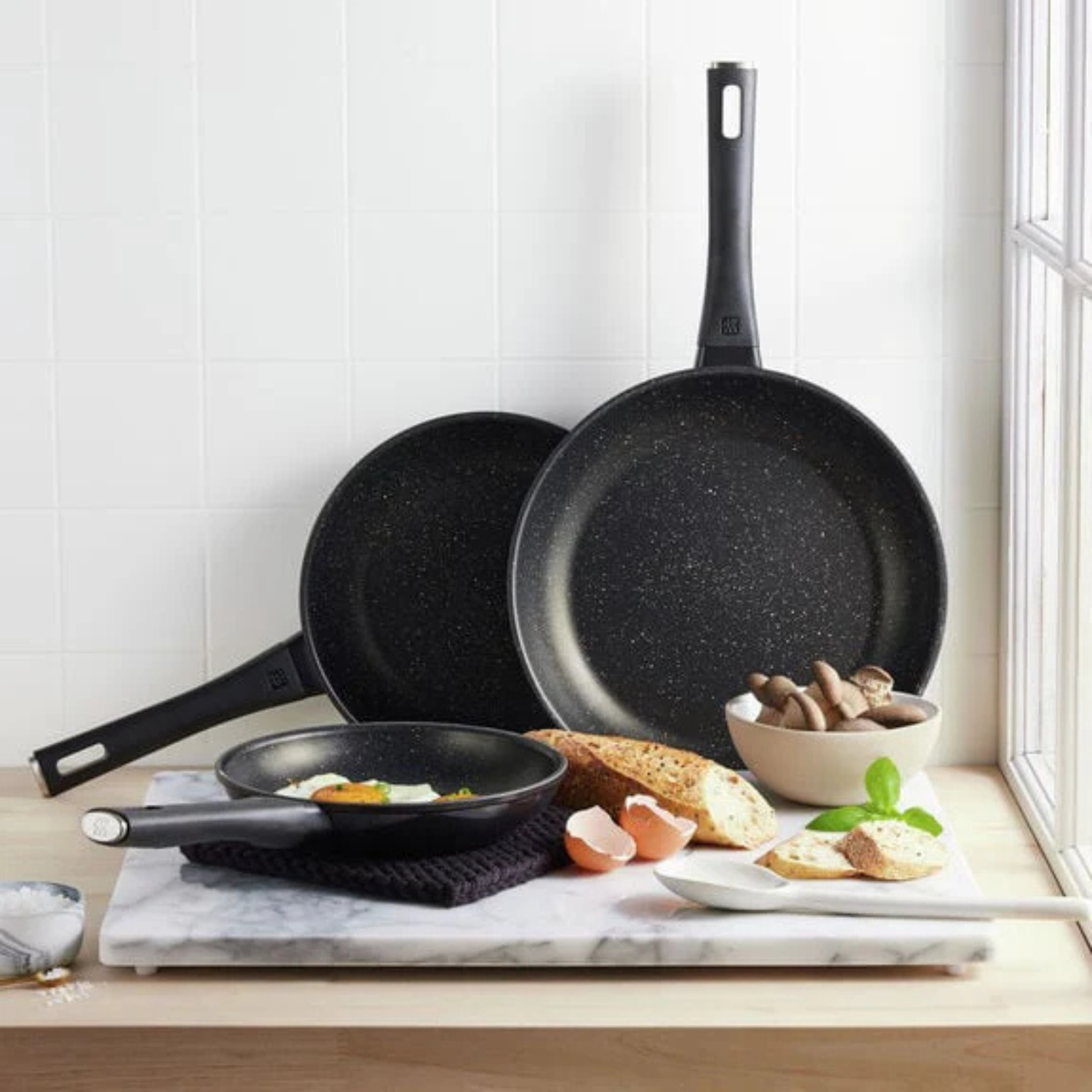 Ensemble de 3 poêles en aluminium Marquina - ZWILLING