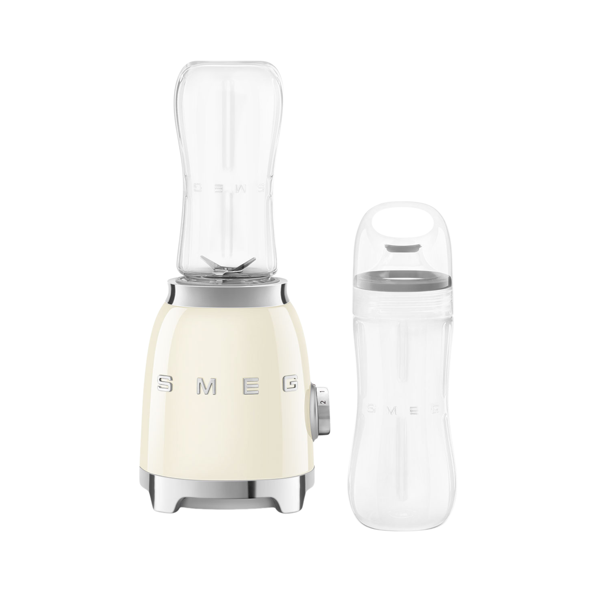 Mélangeur personnel rétro Crème - Smeg 