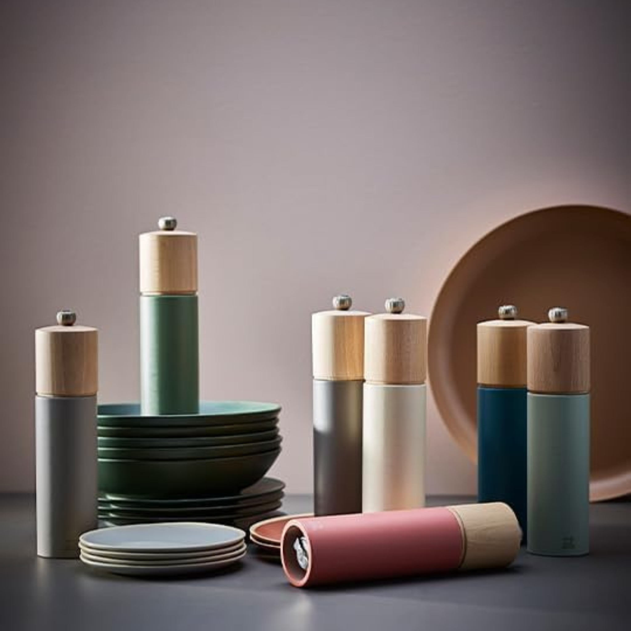 Moulin à sel Boreal vert sauge 21 cm - Peugeot 