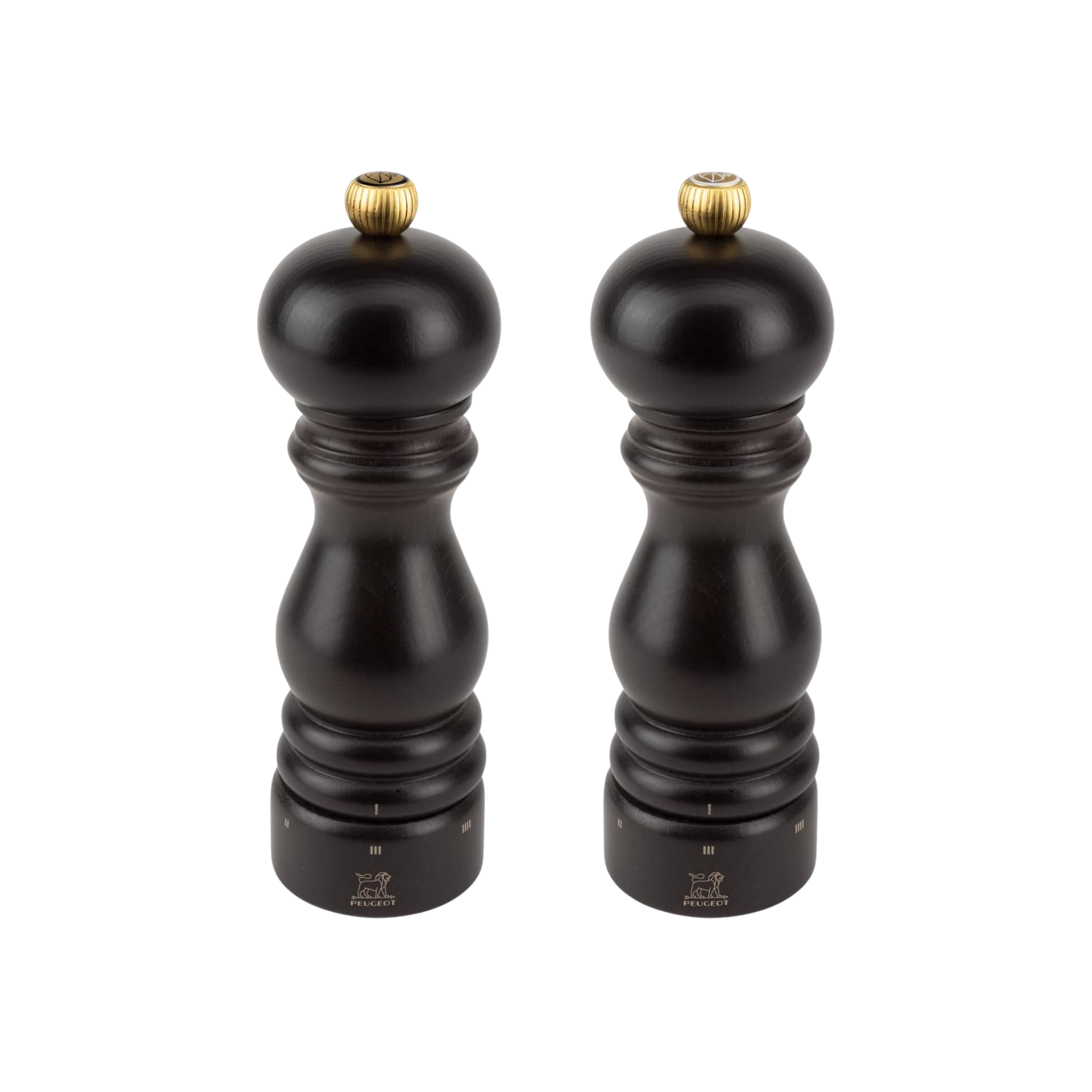 Ensemble de moulins à sel et poivre u'Select chocolat 18 cm - Peugeot 