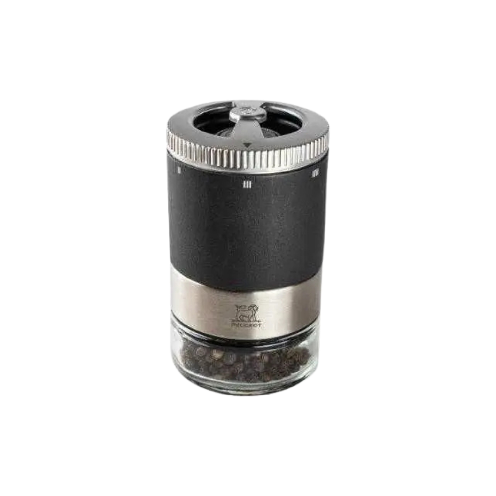 Moulin à poivre avec 3 réservoirs en verre interchangeables u'Select - Peugeot 