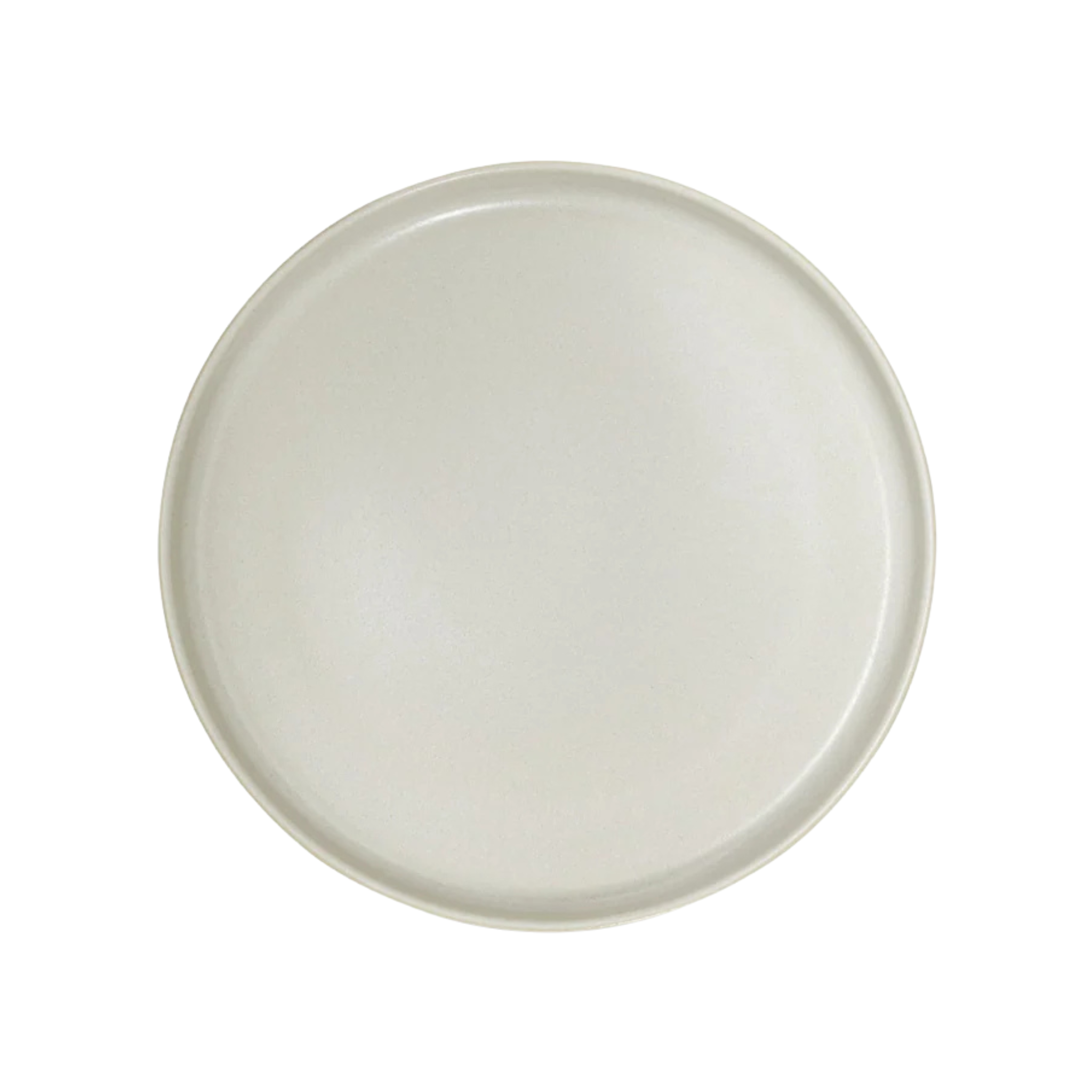 Assiette en grès effet marbre Uno 22 cm 