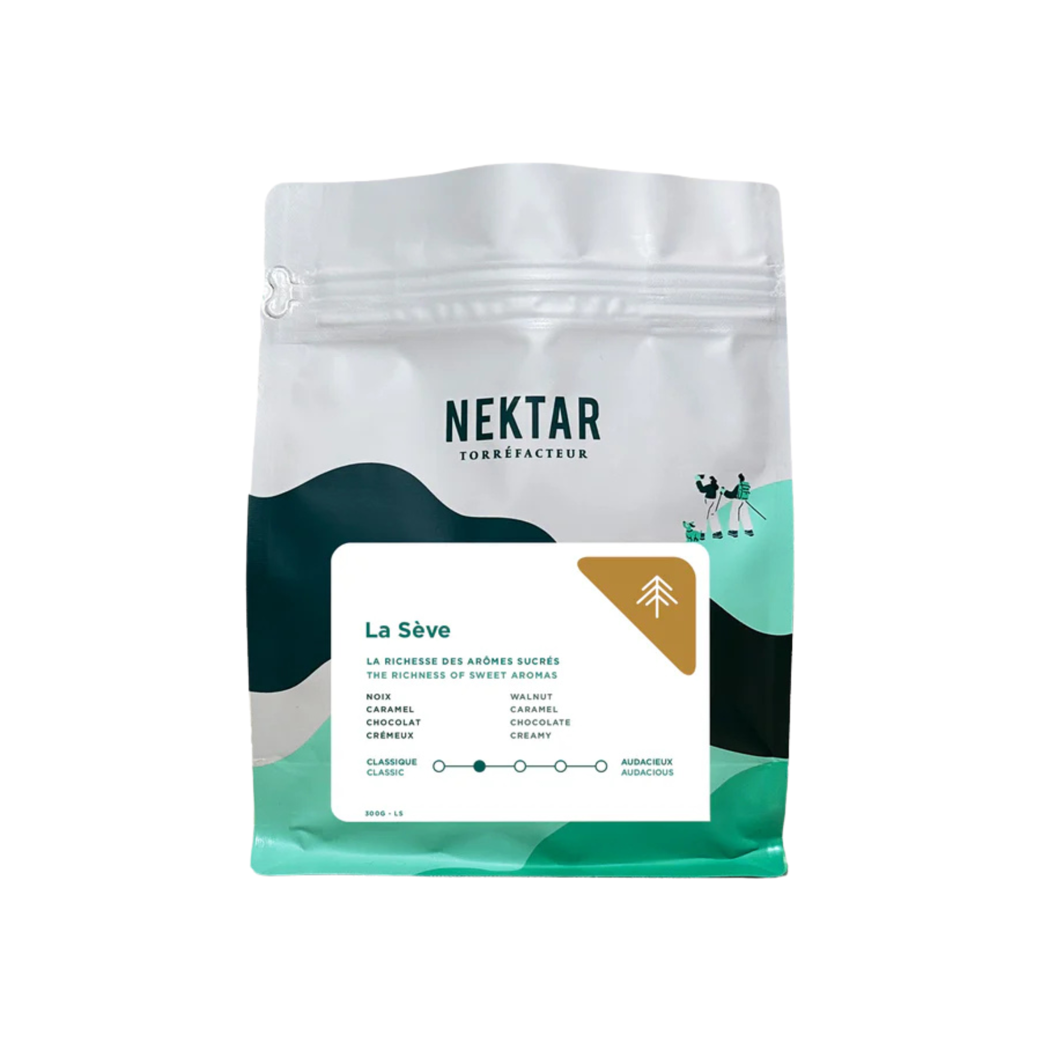 Café en grains La Sève 340 g - Nektar 