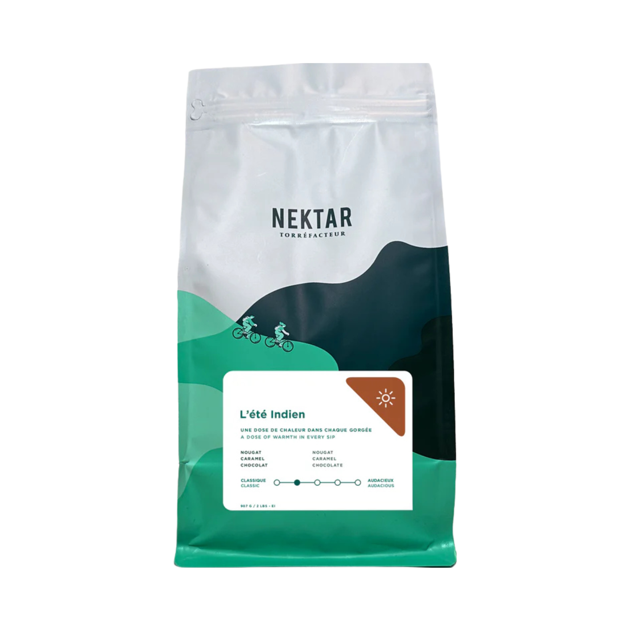 Café en grains L'été Indien 907 g - Nektar 